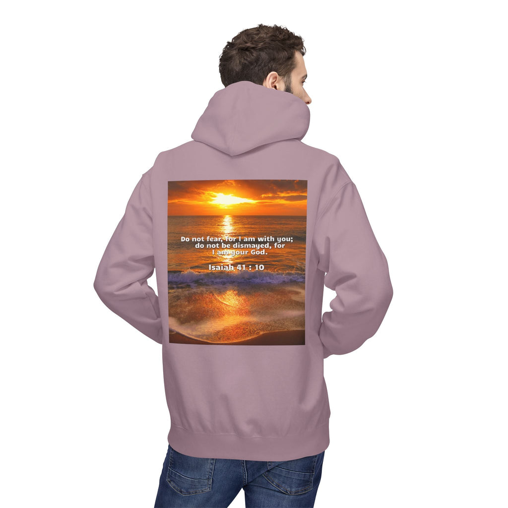 Hoodie - Isaiah 41:10 Bible Verse Religious Design Printify