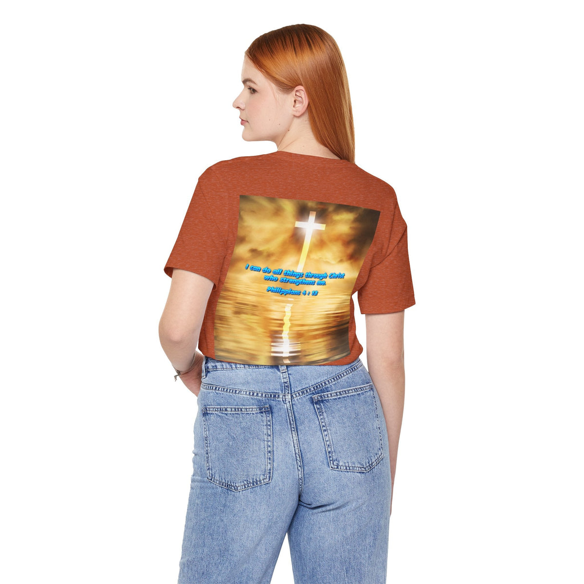 Unisex Tee Bible Verse - Philippians 4 : 13 Printify