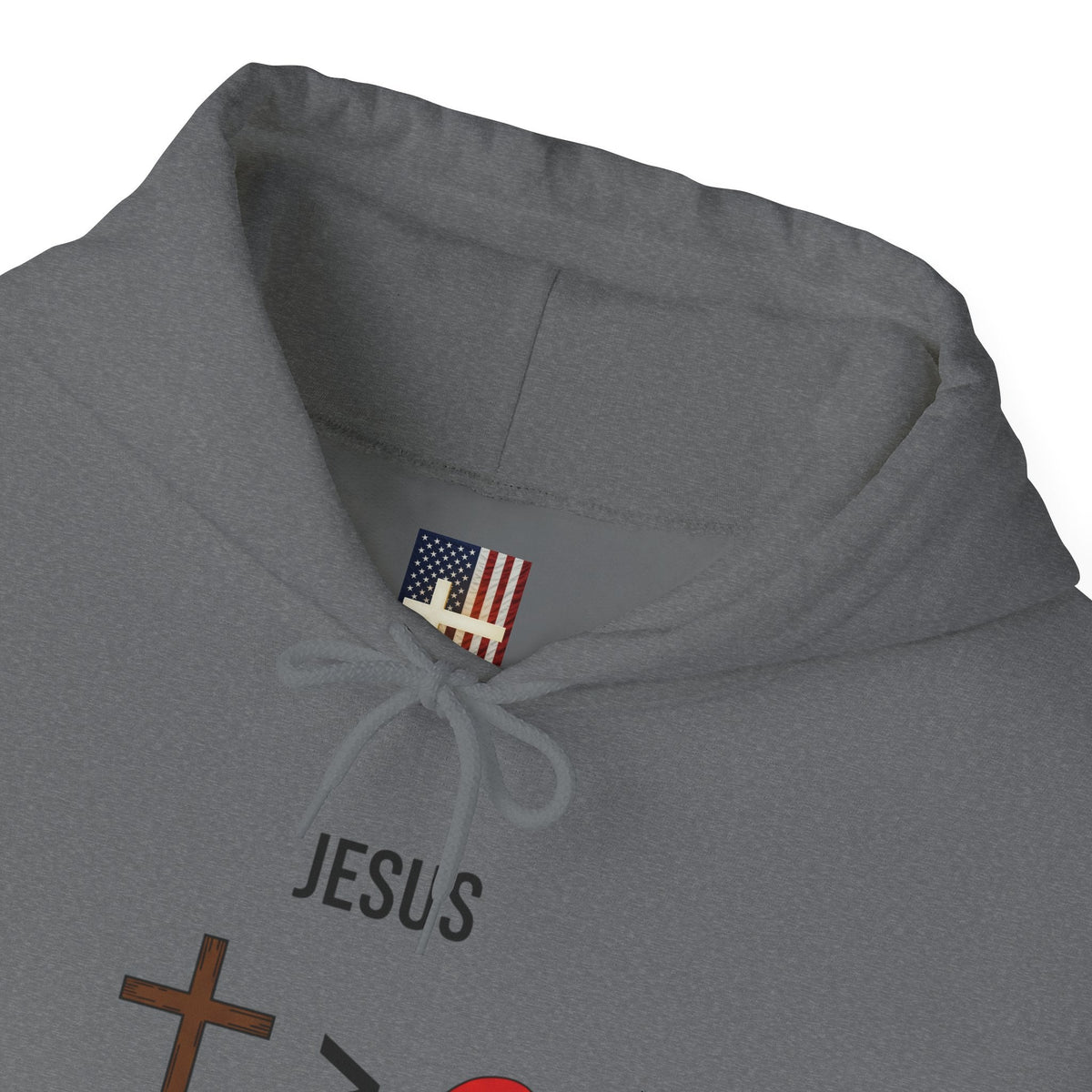 🎄 Jesus > Santa – Minimalist Christian Christmas Hoodie | Bold Faith Over Holiday Tee | Cross vs Santa Hat Design | Uplifted Gear Printify