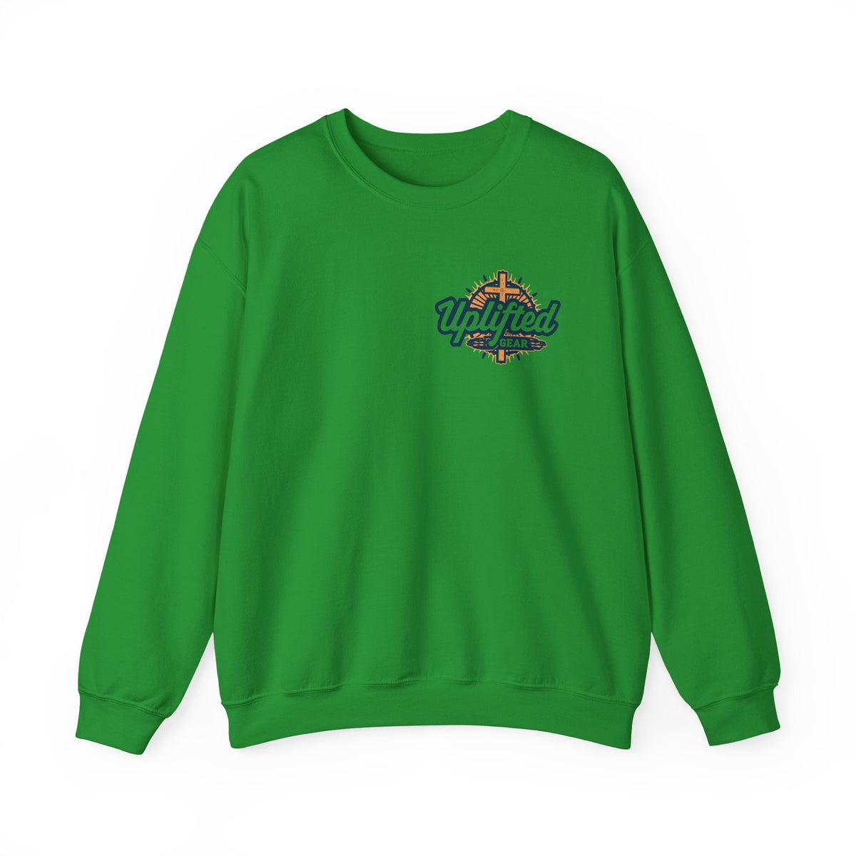 Religious Graphic Armor Of God Design - Unisex Heavy Blend™ Crewneck Sweatshirt Printify