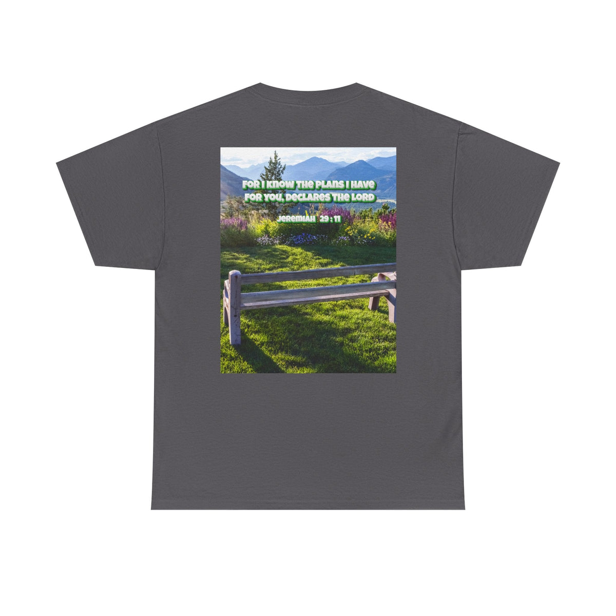 Bible Verse Unisex Tee -  Jeremiah 29 : 11 Printify