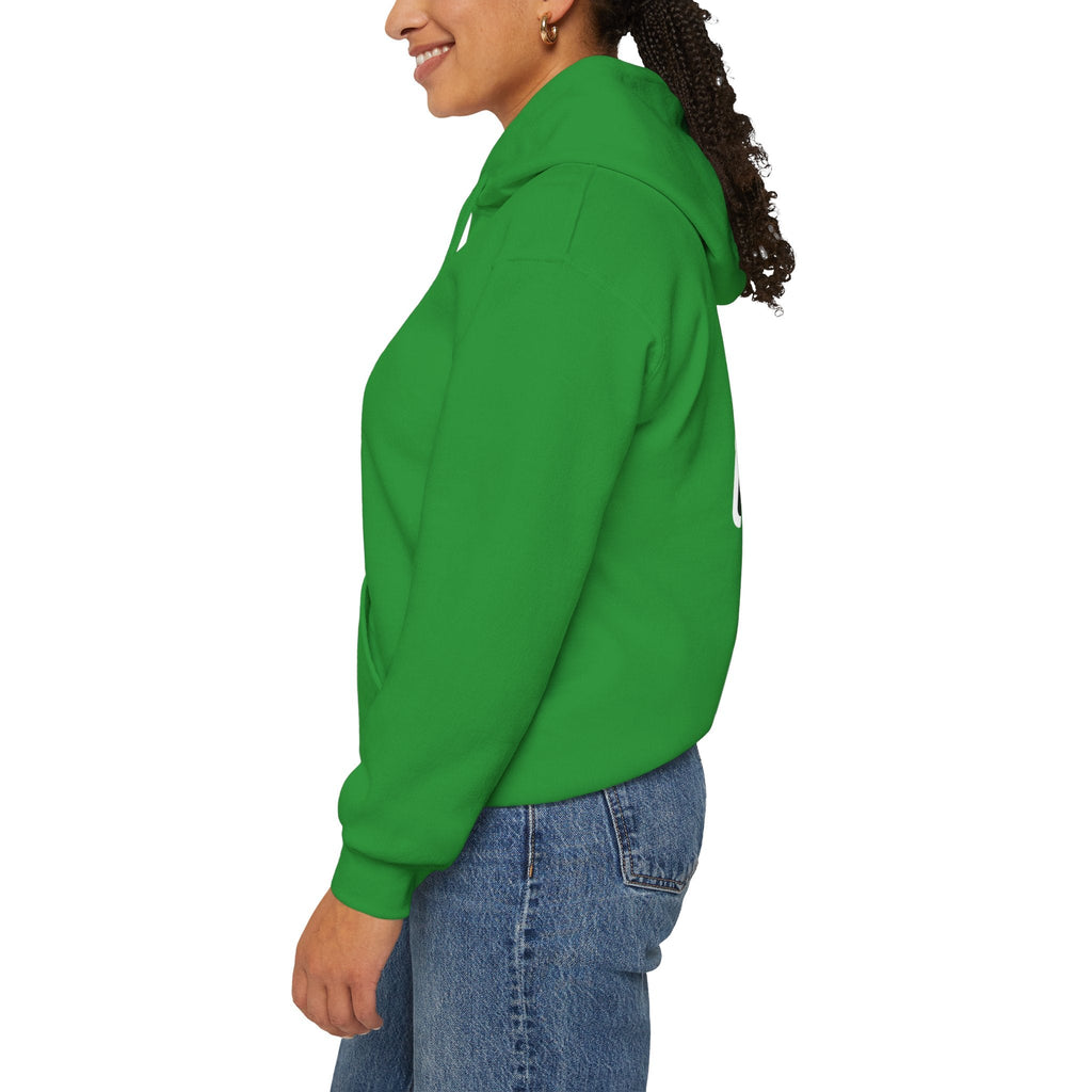 Christ is King Hoodie – Bold Crown & Cross Christian Sweatshirt for Unshakable Faith Printify