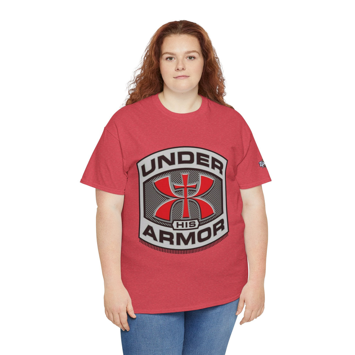 Under HIS Armor Christian T-Shirt — Faith-Inspired Under Armour Style Printify