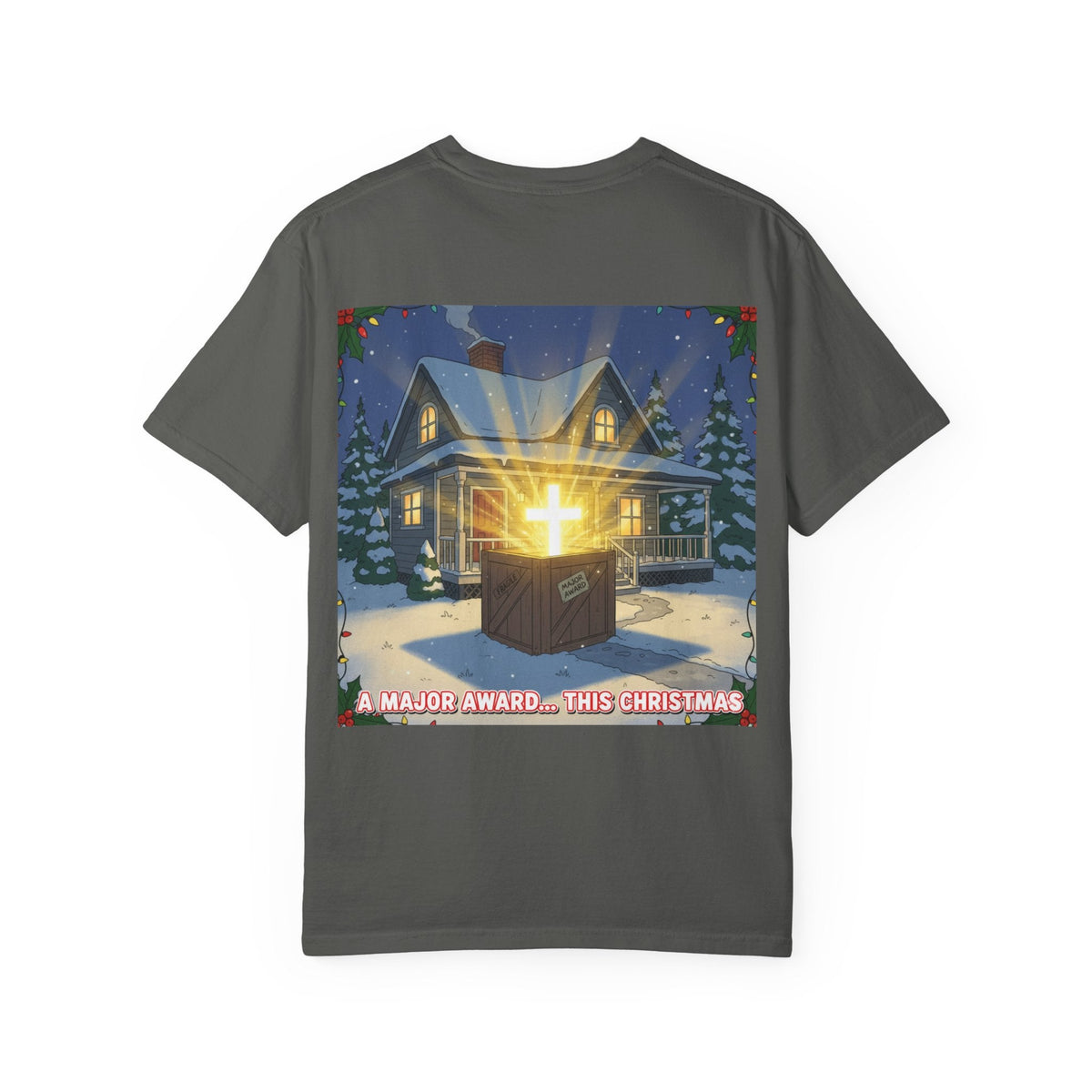 Christmas Church Tee — "A Major Award... This Christmas" Graphic T-Shirt Printify