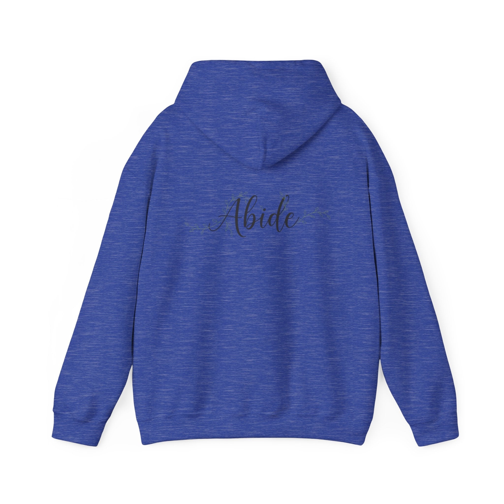 Abide Hoodie – Vine Wrapped John 15:5 Christian Hoodie for Cozy Devotion Printify