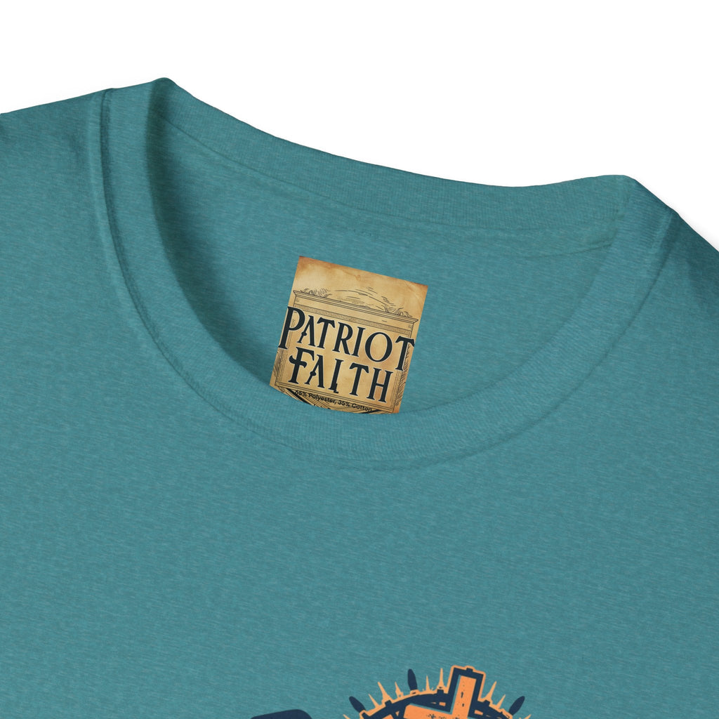 Religious Graphic Tee with Armor Of God Design - Unisex Softstyle T-Shirt Printify