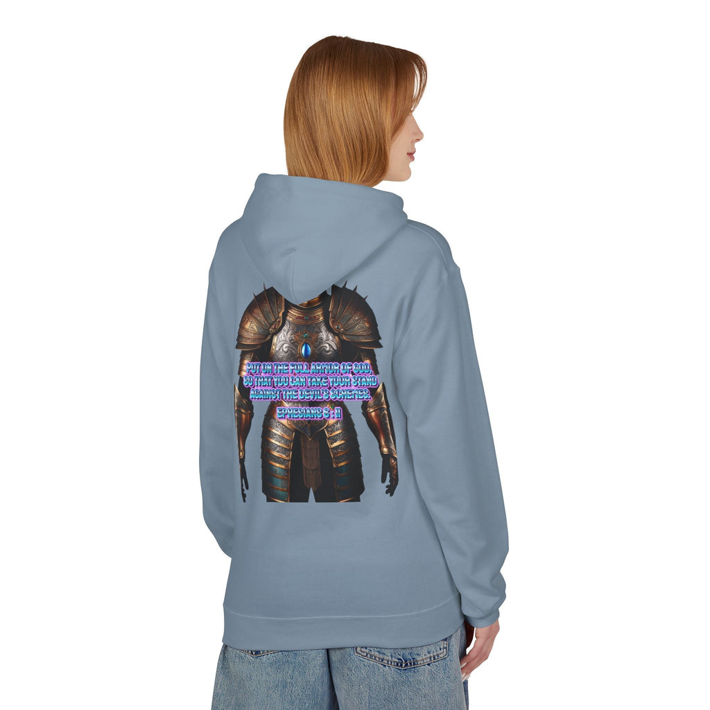 Hoodie - Ephesians 6:11 Bible Verse Religious Design Printify
