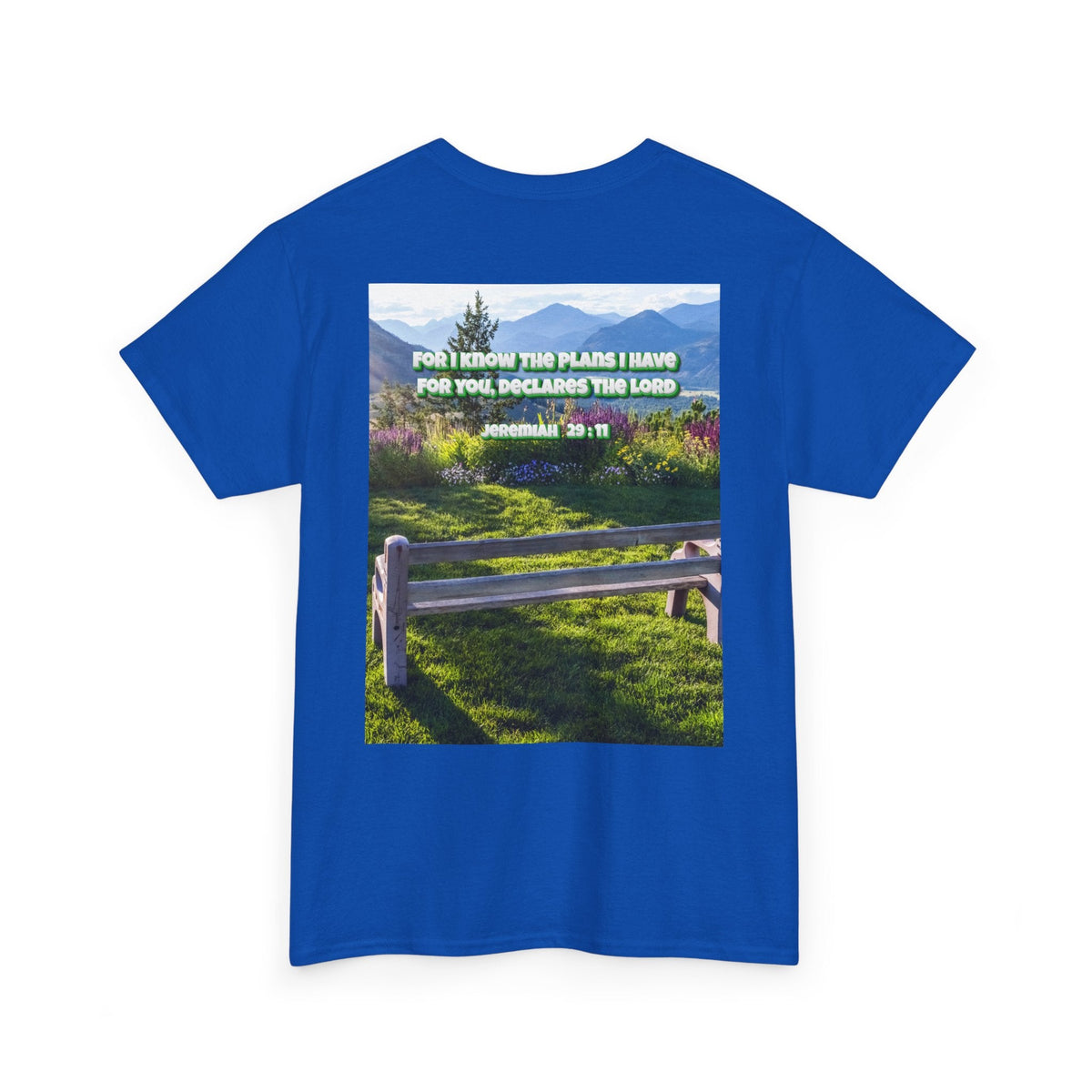 Bible Verse Unisex Tee -  Jeremiah 29 : 11 Printify