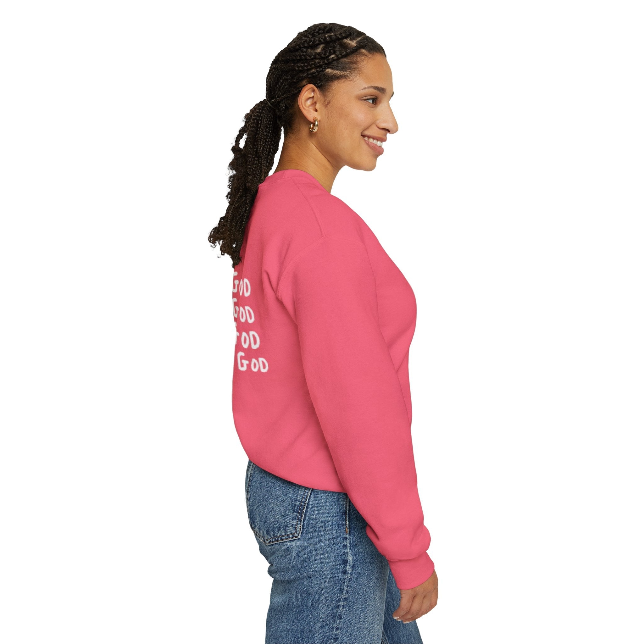 AMEN Acronym Sweatshirt – Always Agree with God Move with God End with God Never Doubt God Christian Hoodie for Unwavering Faith Printify