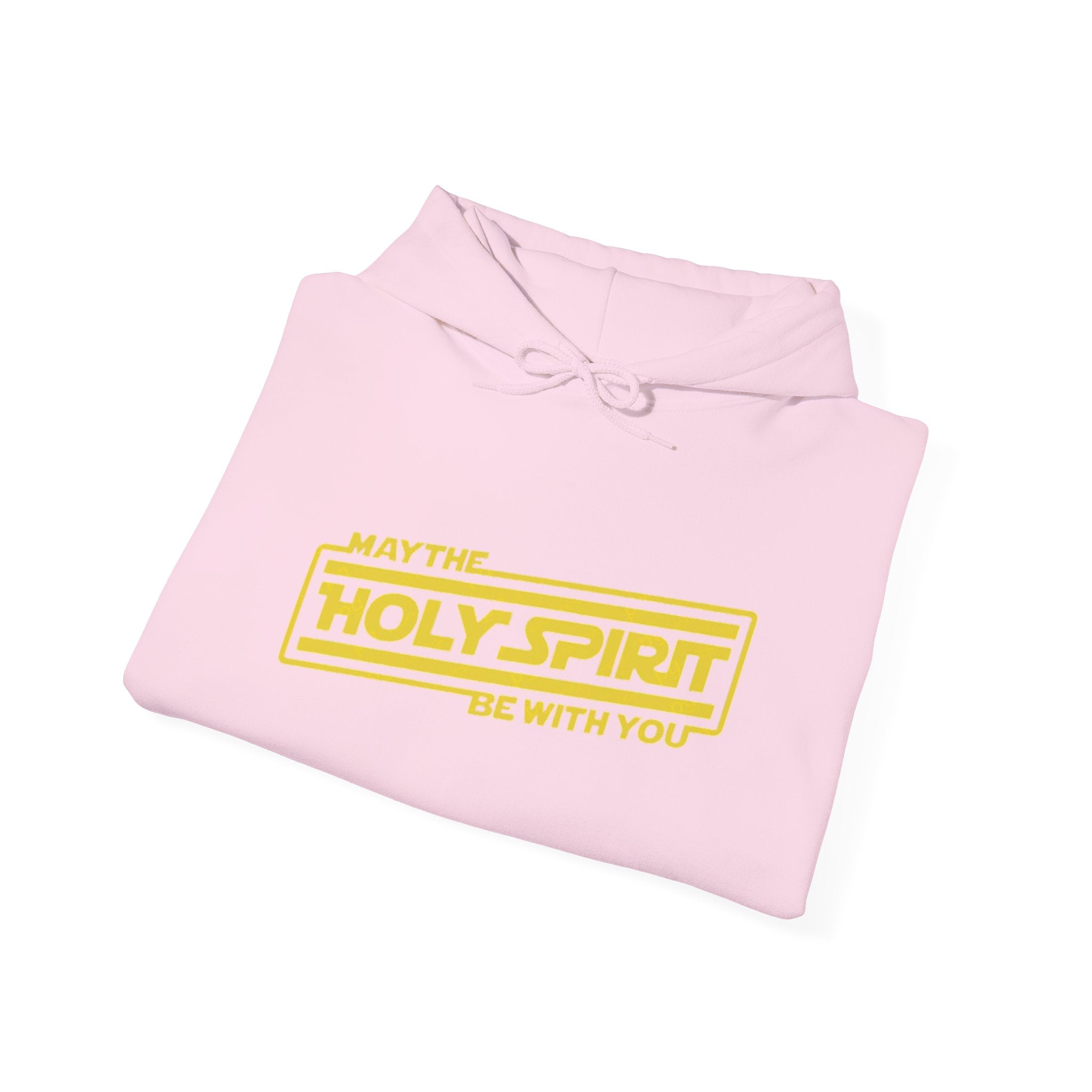 May the Holy Spirit Be With You Hoodie - Christian Star Wars Parody Hoodie Printify