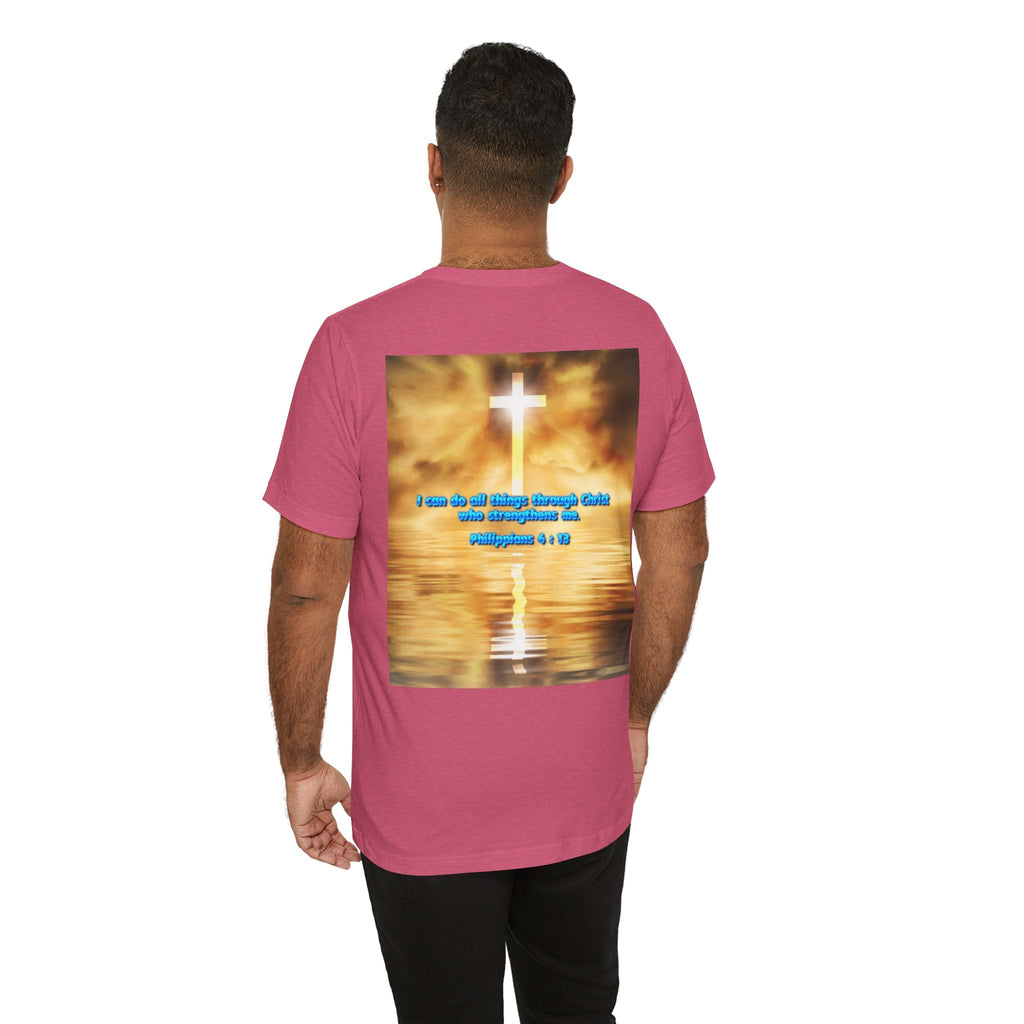Unisex Tee Bible Verse - Philippians 4 : 13 Printify