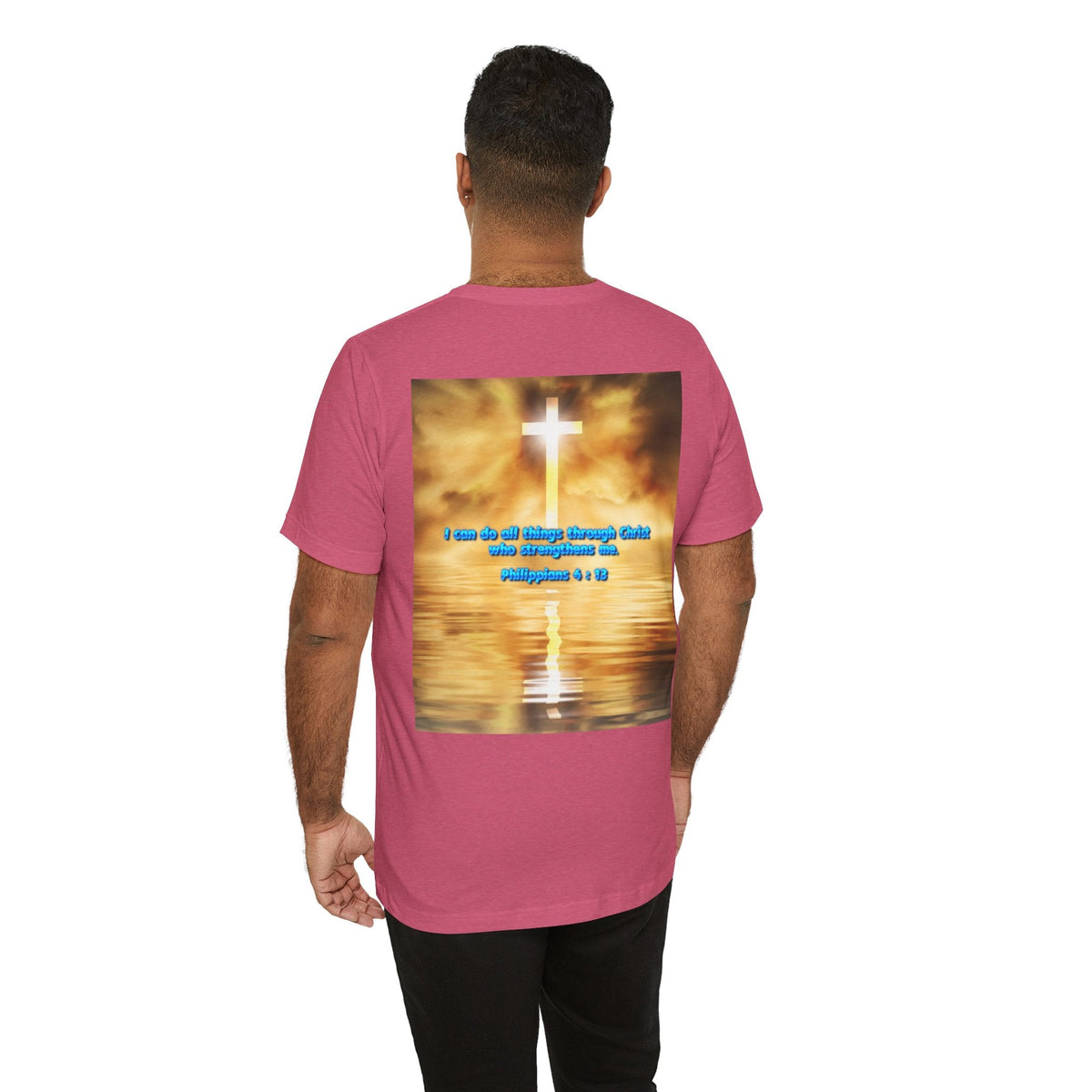 Unisex Tee Bible Verse - Philippians 4 : 13 Printify
