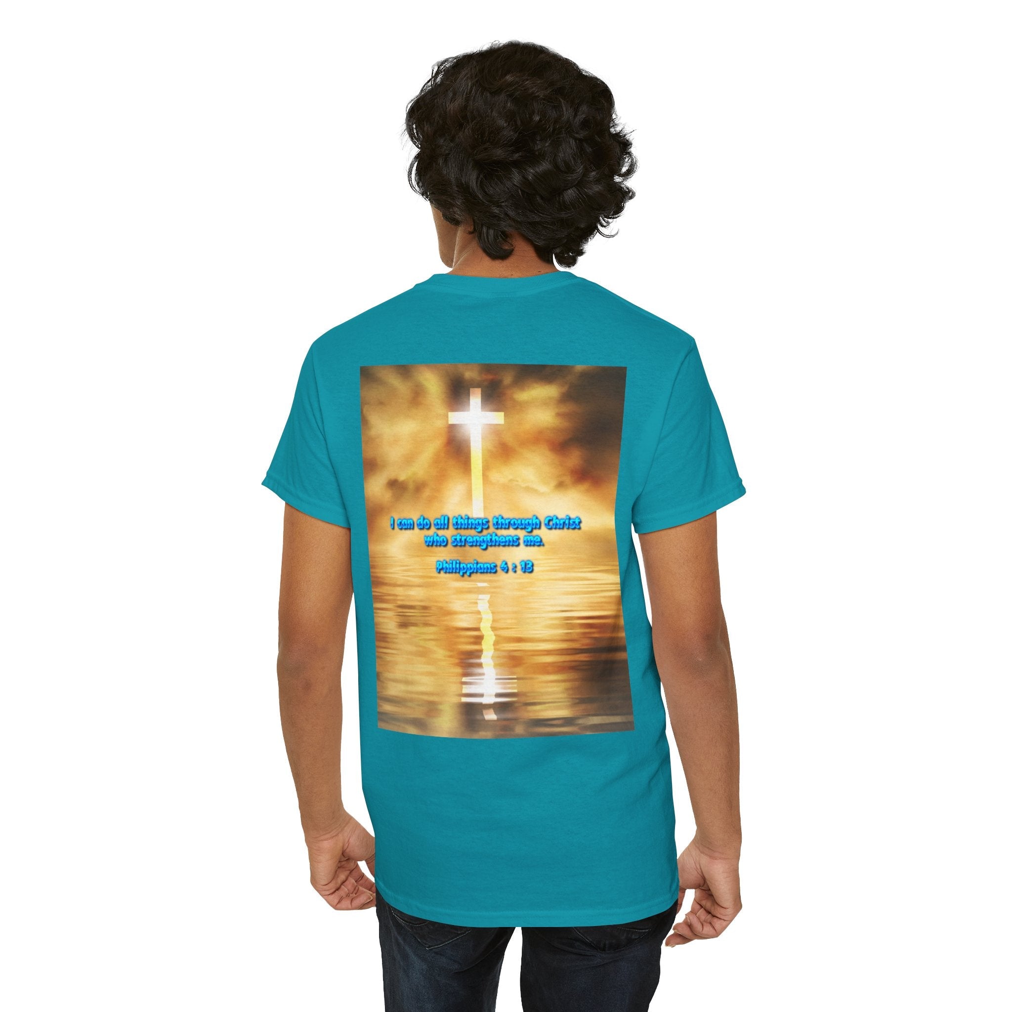 Bible Verse Unisex Tee - Philippians 4 : 13 Printify