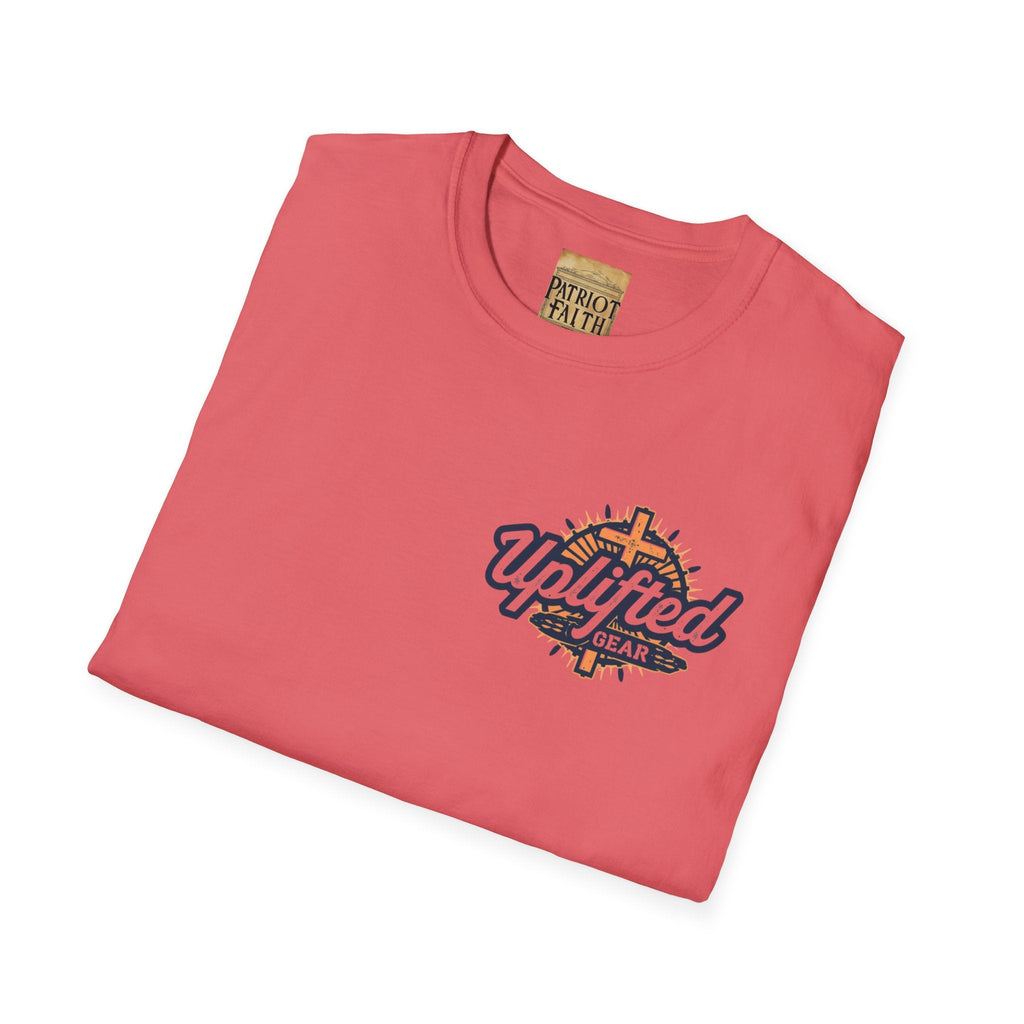 Religious Graphic Tee with Armor Of God Design - Unisex Softstyle T-Shirt Printify