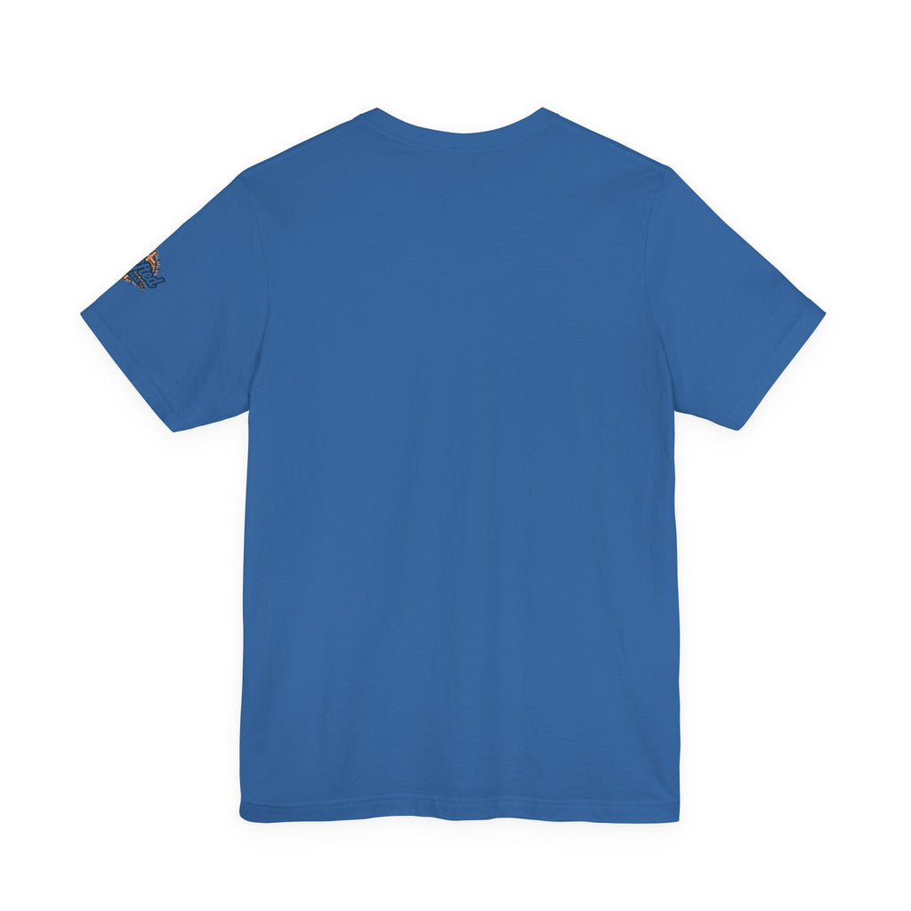 Wilderness Tested Kingdom Approved T-shirt – Mountain Desert Compass Crown Christian T-shirt for Biblical Adventure Faith Printify