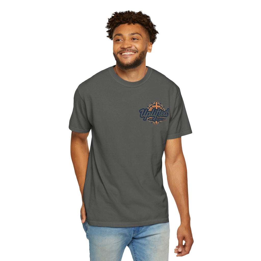 Jesus is King T-Shirt – Bold Christian Faith Tee with Crown & Cross for Eternal Reign Printify