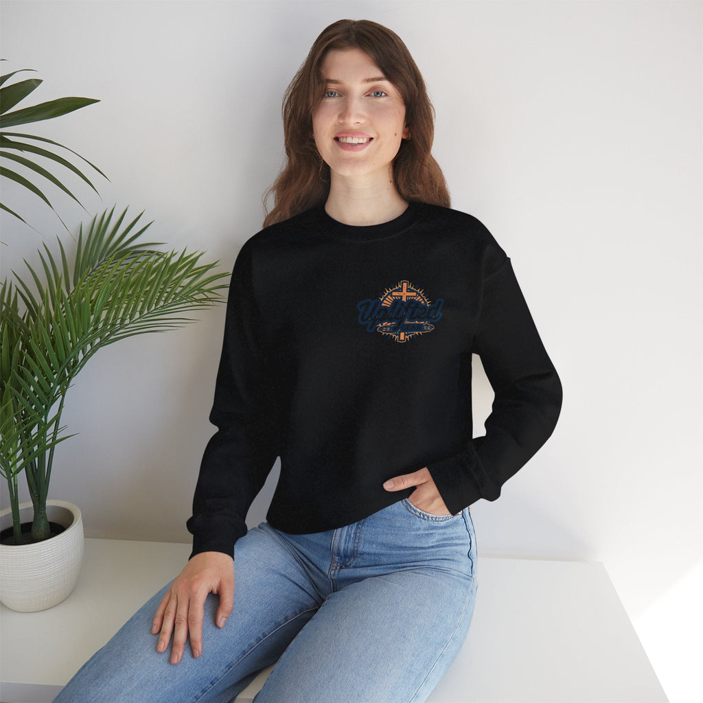 Wanna Taco 'Bout Jesus Sweatshirt – Cozy Christian Pun Sweatshirt for Faith & Fun Printify