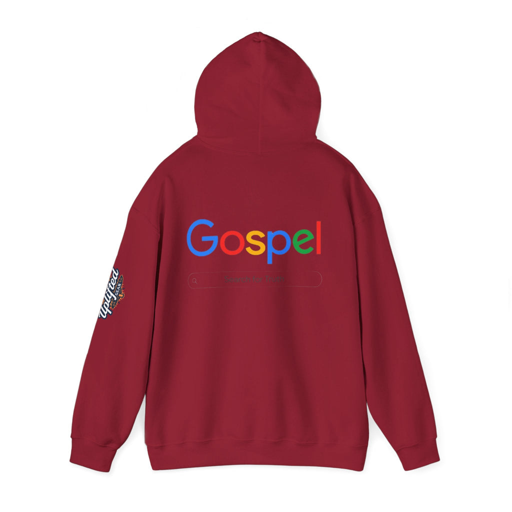 Gospel Hoodie — "Search for Truth" Christian Faith Pullover Printify