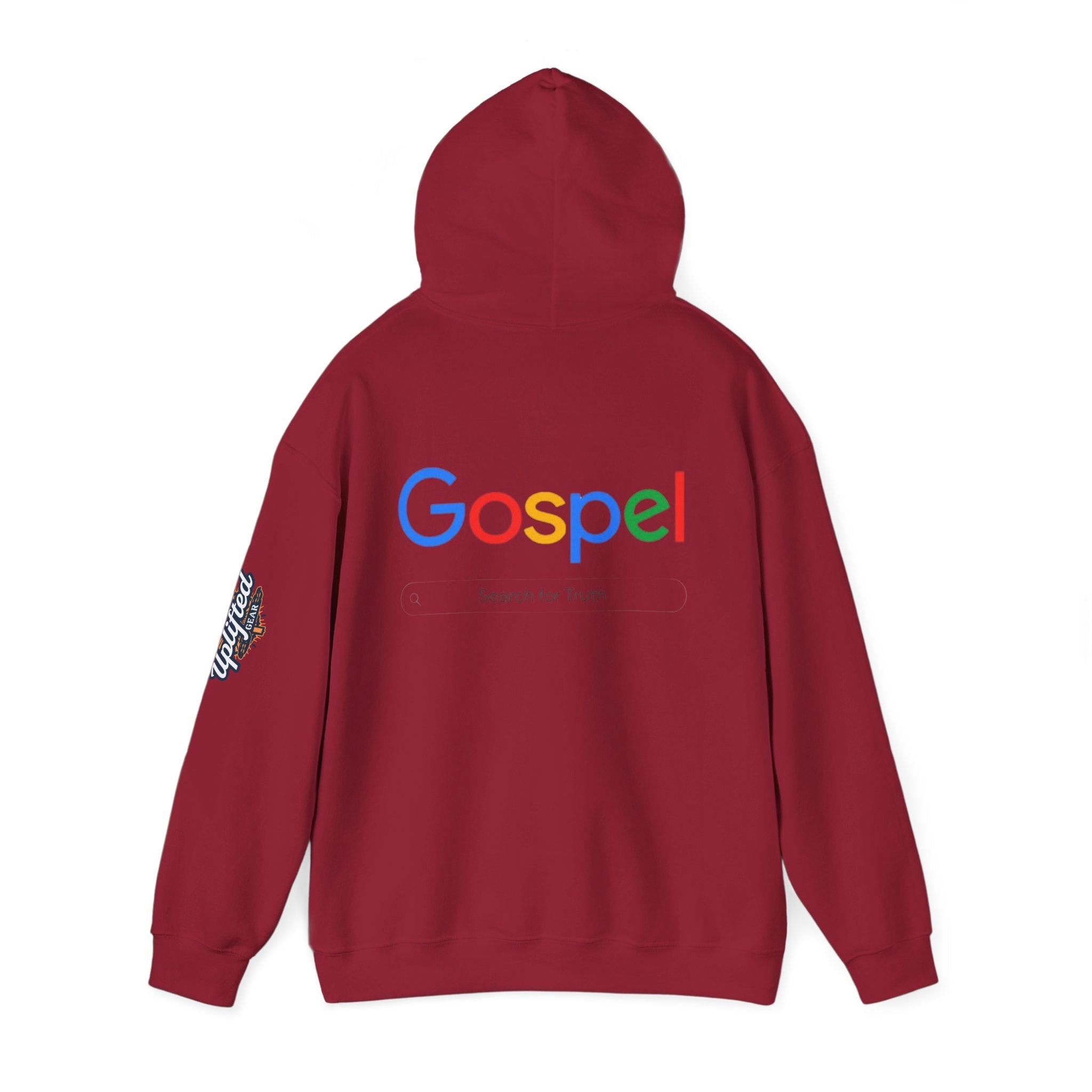 Gospel Hoodie — "Search for Truth" Christian Faith Pullover Printify