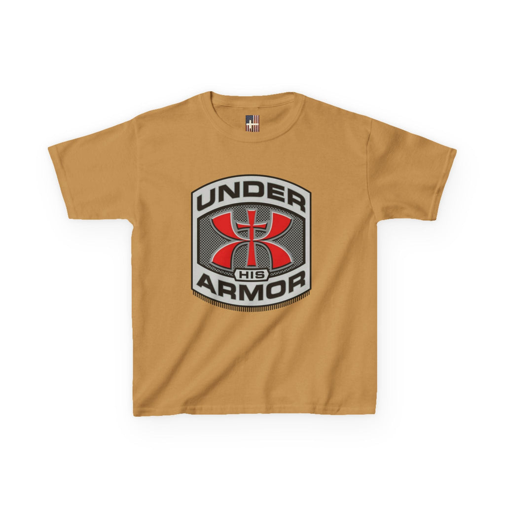 Under HIS Armor Christian T-Shirt — Faith-Inspired Under Armour Style Printify