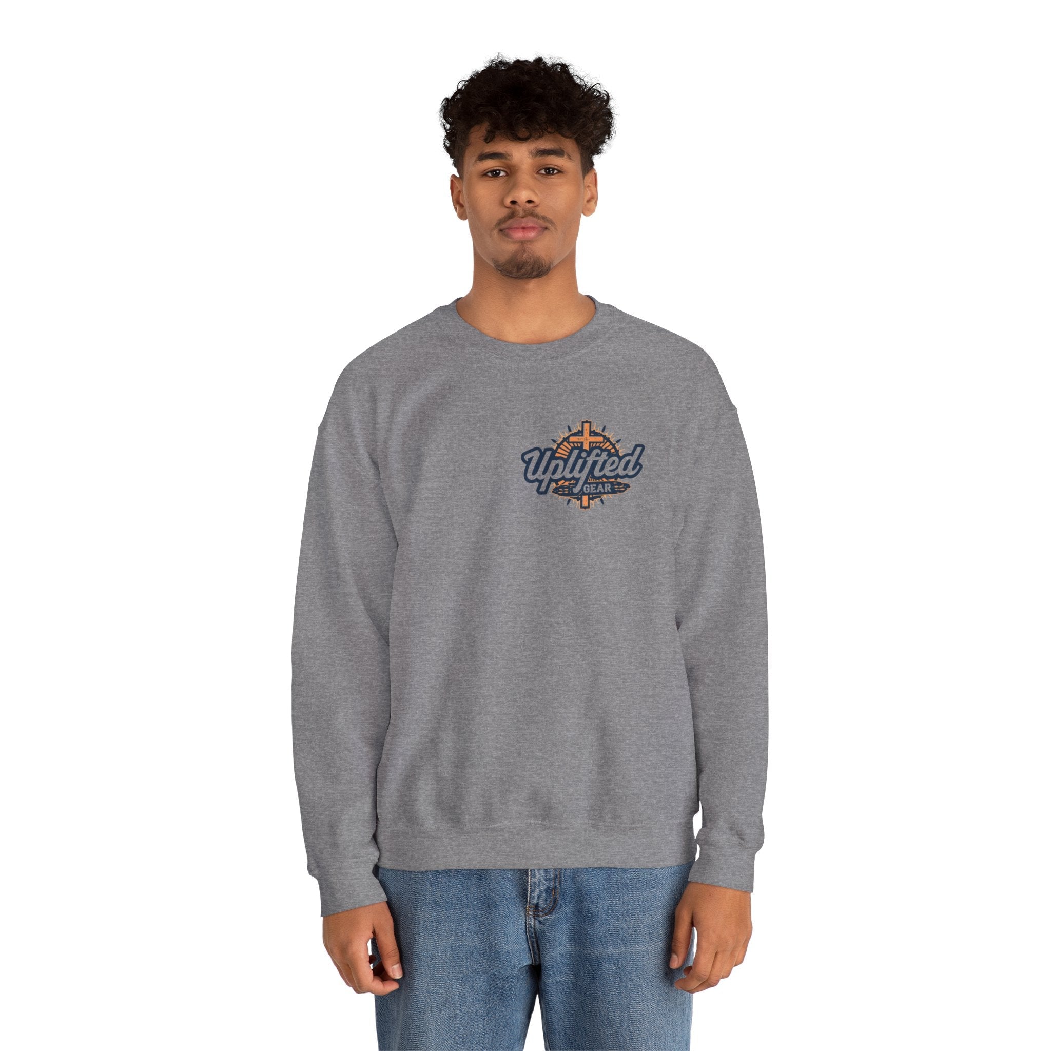 Trust in the Lord Sweatshirt – Autumn Tree Proverbs 3:5 Christian Sweatshirt for Cozy Faith Printify
