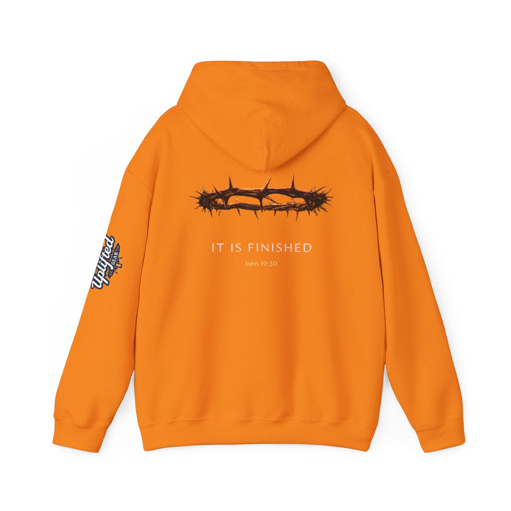 It Is Finished Crown of Thorns Hoodie — Christian John 19:30 Faith Hoodie Printify