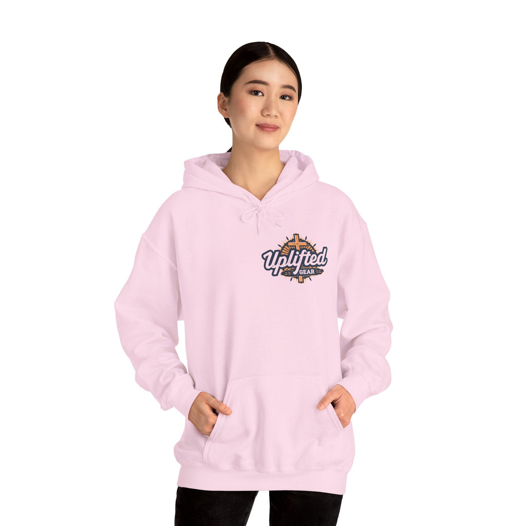 There Are Only 2 Genders Hoodie – Adam & Eve Cross Christian Hoodie for Bold Truth Printify