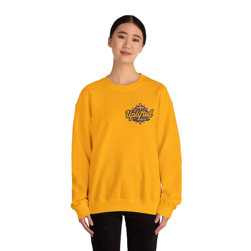 Abide Sweatshirt – Vine Wrapped John 15:5 Christian Sweatshirt for Cozy Devotion Printify