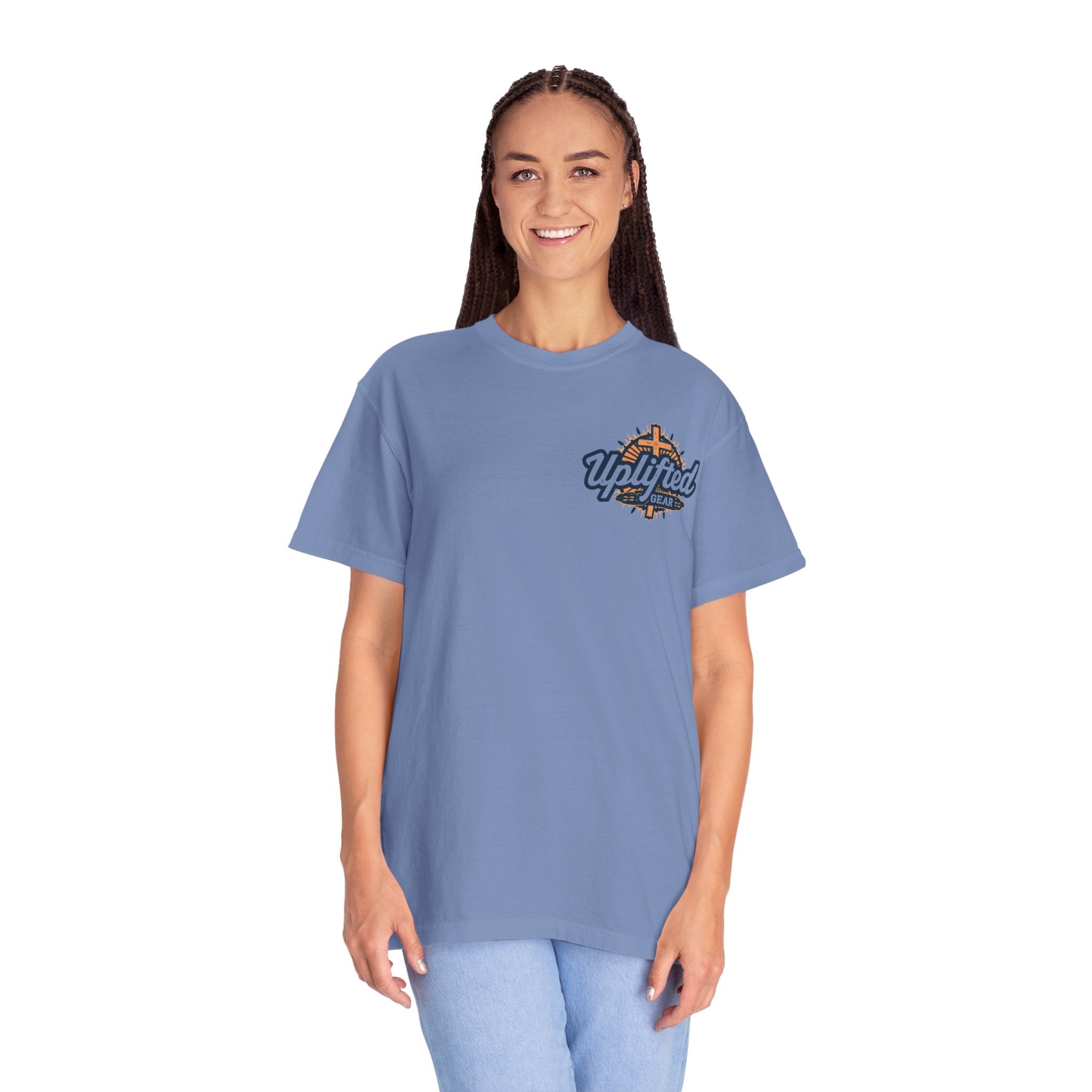 Holy Spirit Activate T-shirt – Superhero Christian T-shirt with Vibrant Power-Up Design for Faith-Fueled Boldness Printify