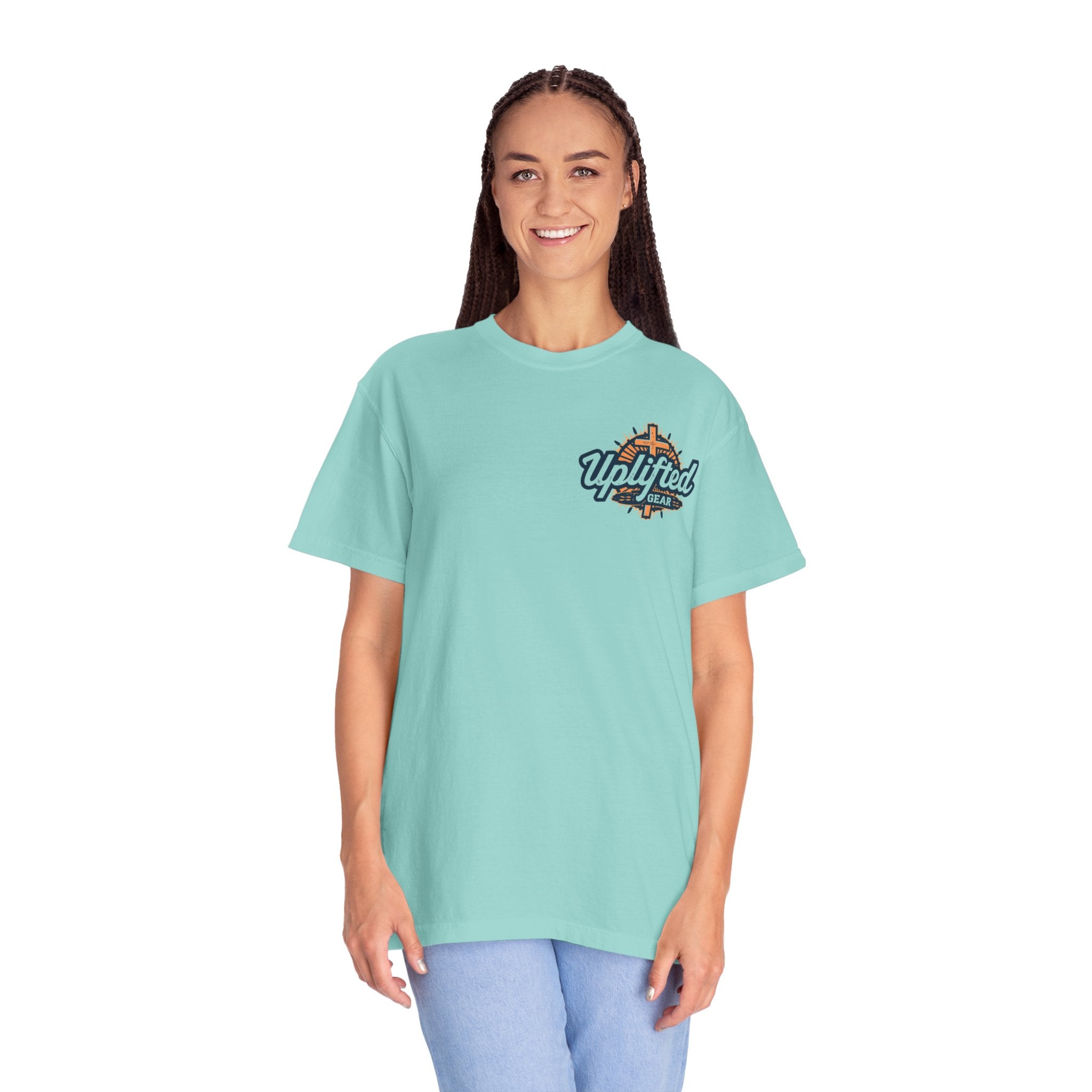 Jesus Saves T-shirt – 3 Nails Crucifix Cross Christian T-shirt for Redemption Faith & Bold Salvation