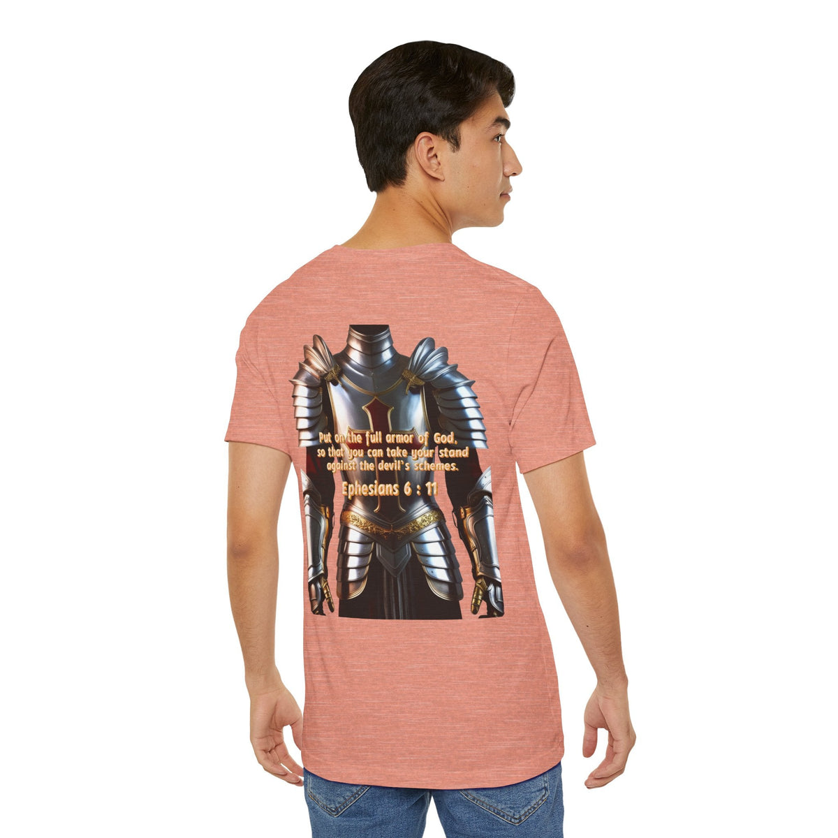 Religious Graphic Armor Of God Design - Unisex Jersey Short Sleeve Tee Printify