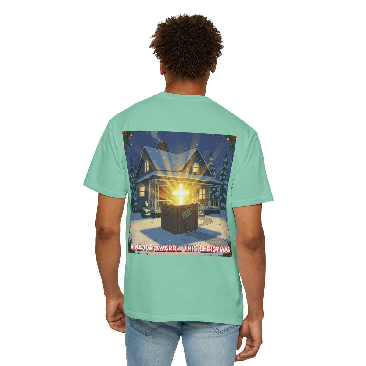 Christmas Church Tee — "A Major Award... This Christmas" Graphic T-Shirt Printify