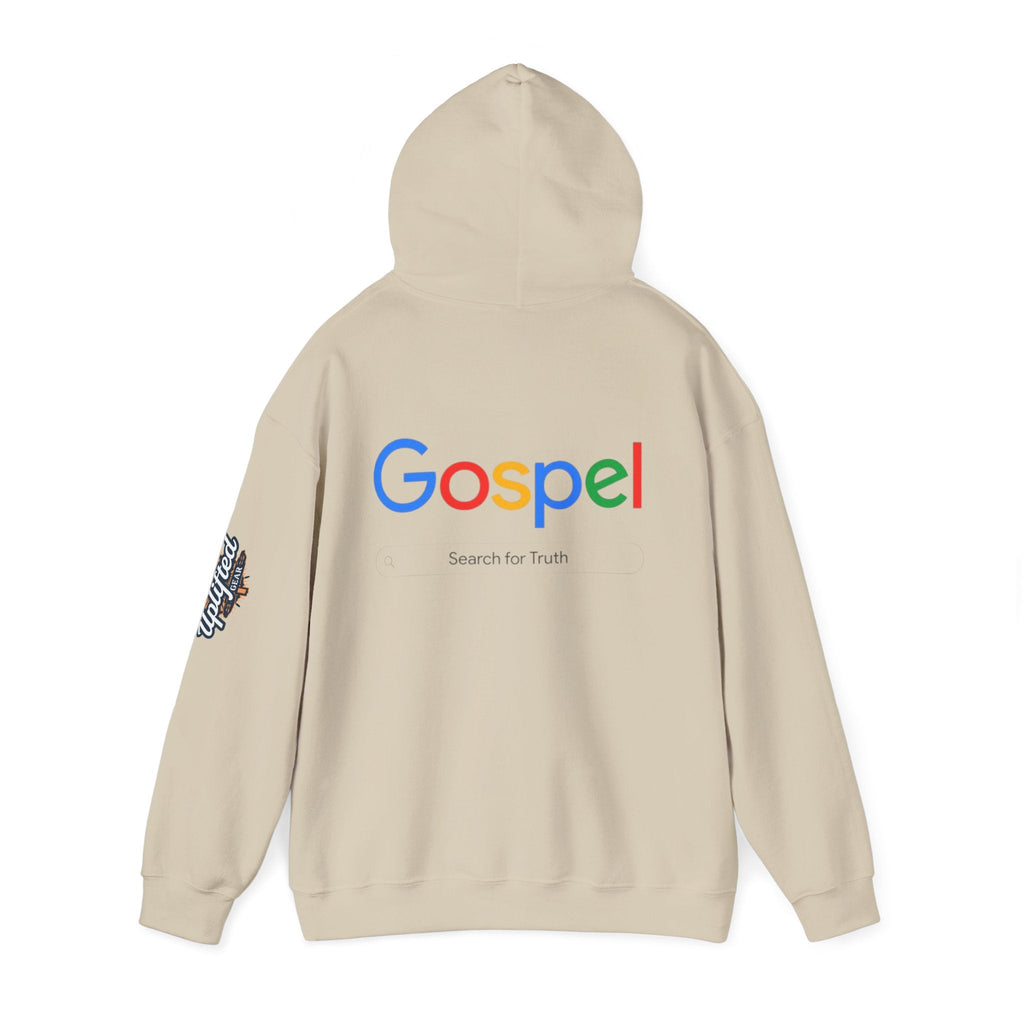 Gospel Hoodie — "Search for Truth" Christian Faith Pullover Printify