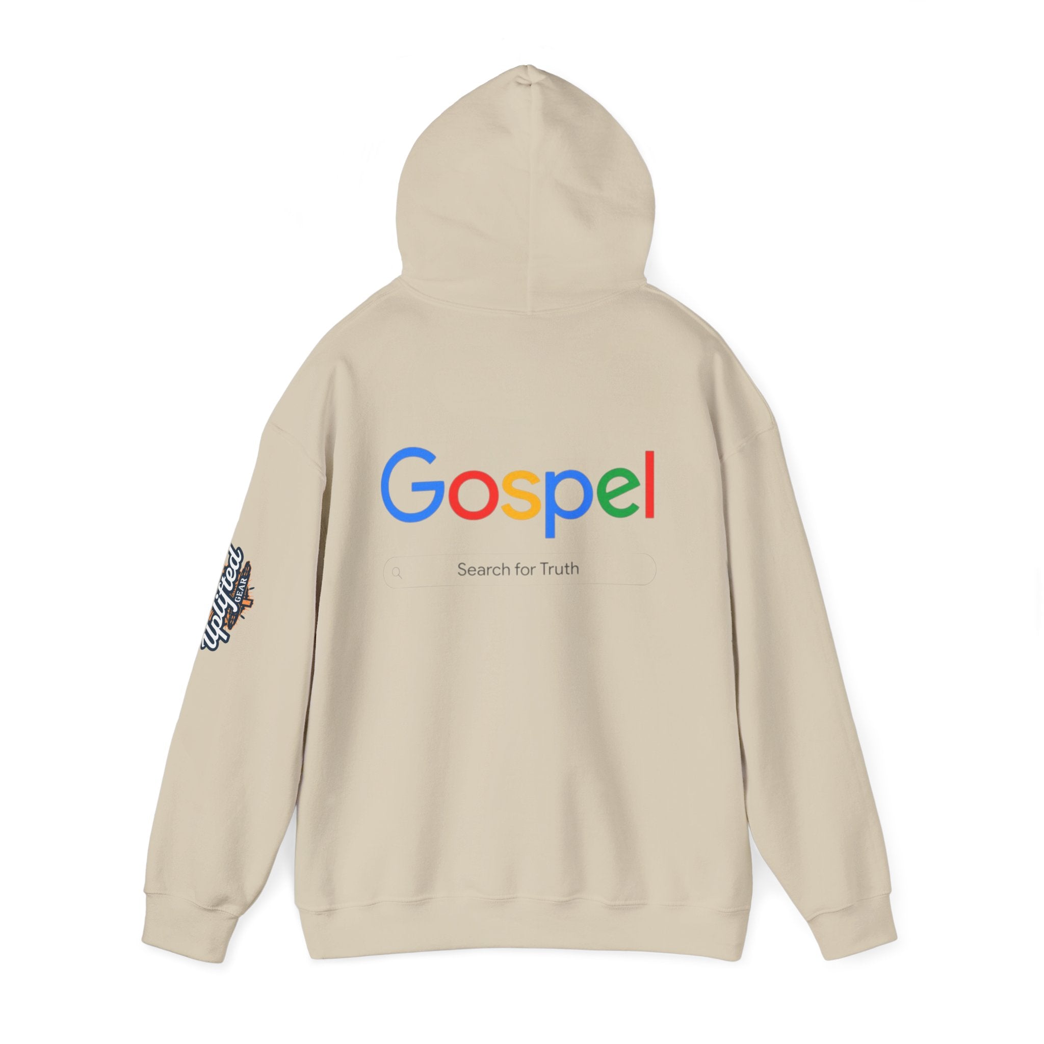 Gospel Hoodie — "Search for Truth" Christian Faith Pullover Printify
