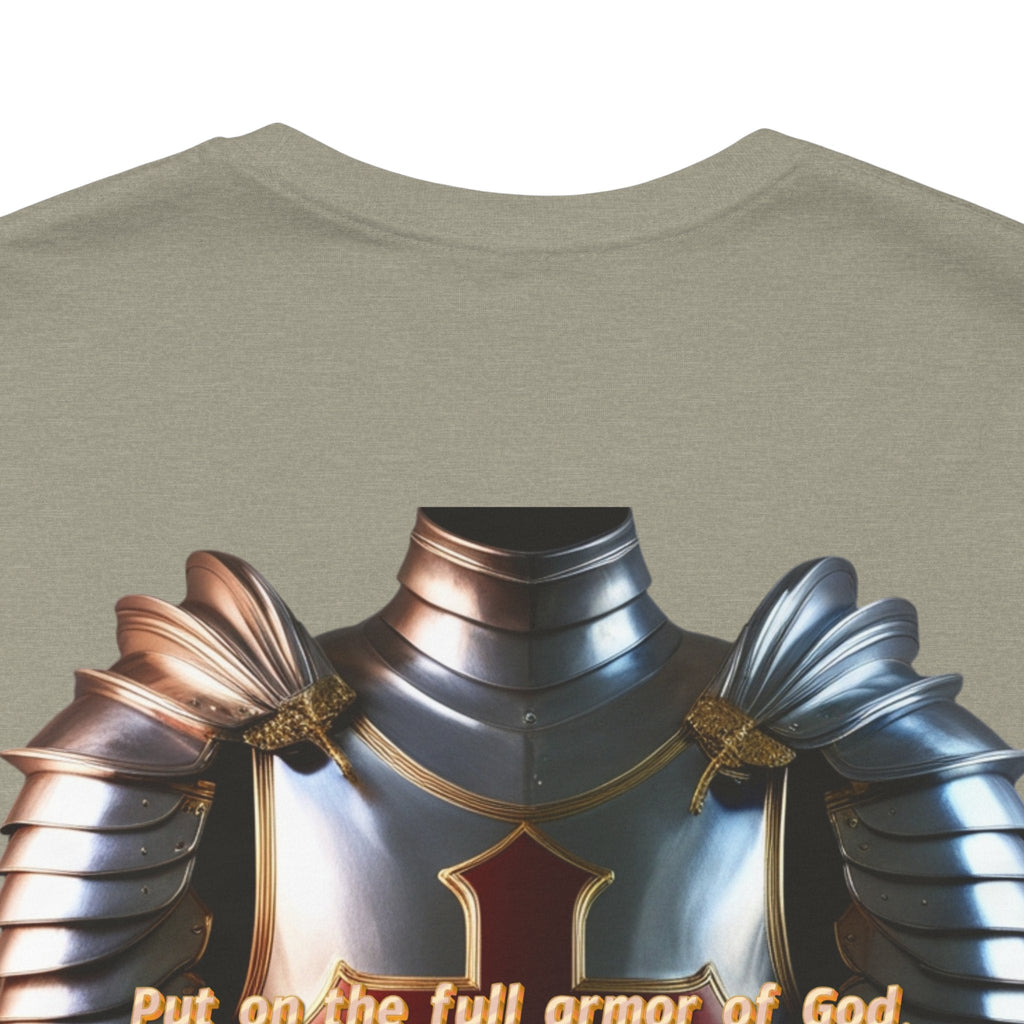 Religious Graphic Armor Of God Design - Unisex Jersey Short Sleeve Tee Printify