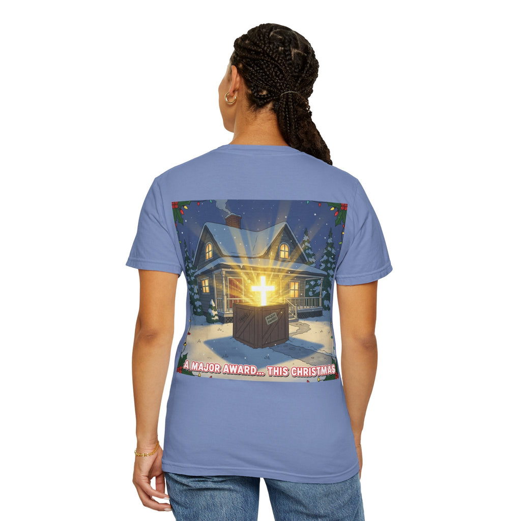 Christmas Church Tee — "A Major Award... This Christmas" Graphic T-Shirt Printify