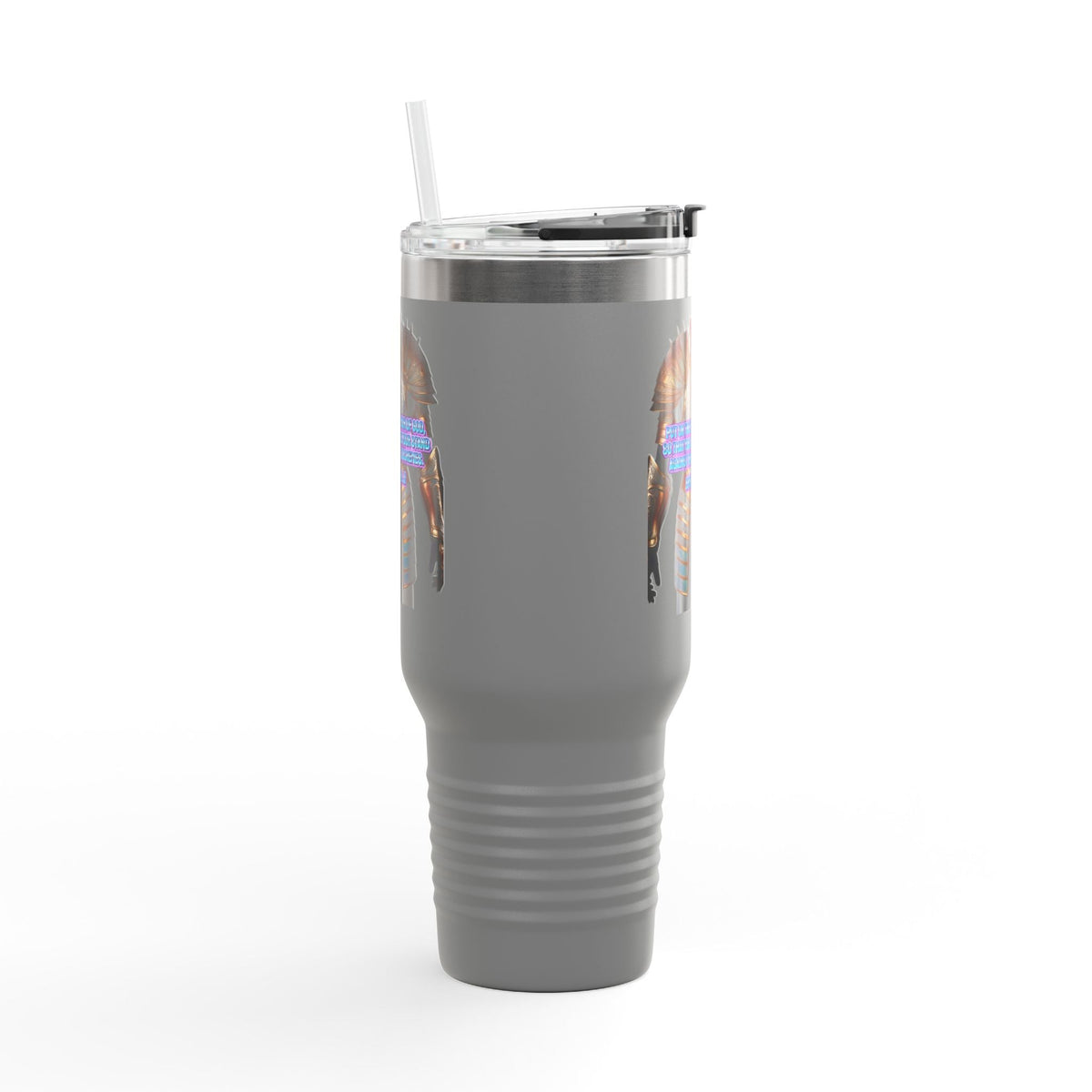 Religious Graphic Armor Of God Design - Insulated Travel Mug, 40oz Printify