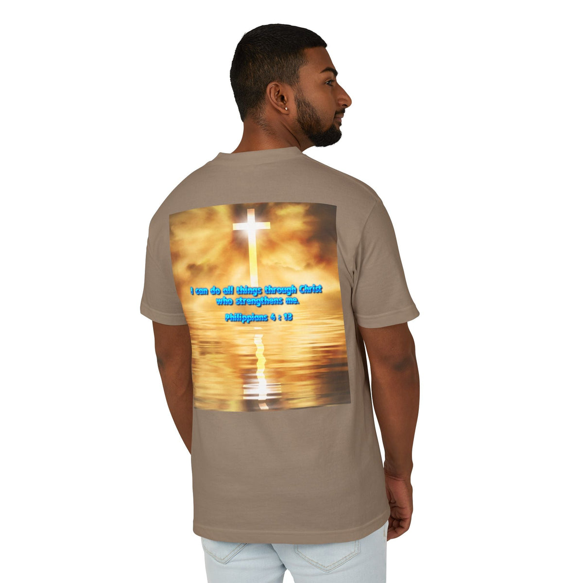 Bible Verse Tee - Philippians 4 : 13 Unisex Shirt Printify