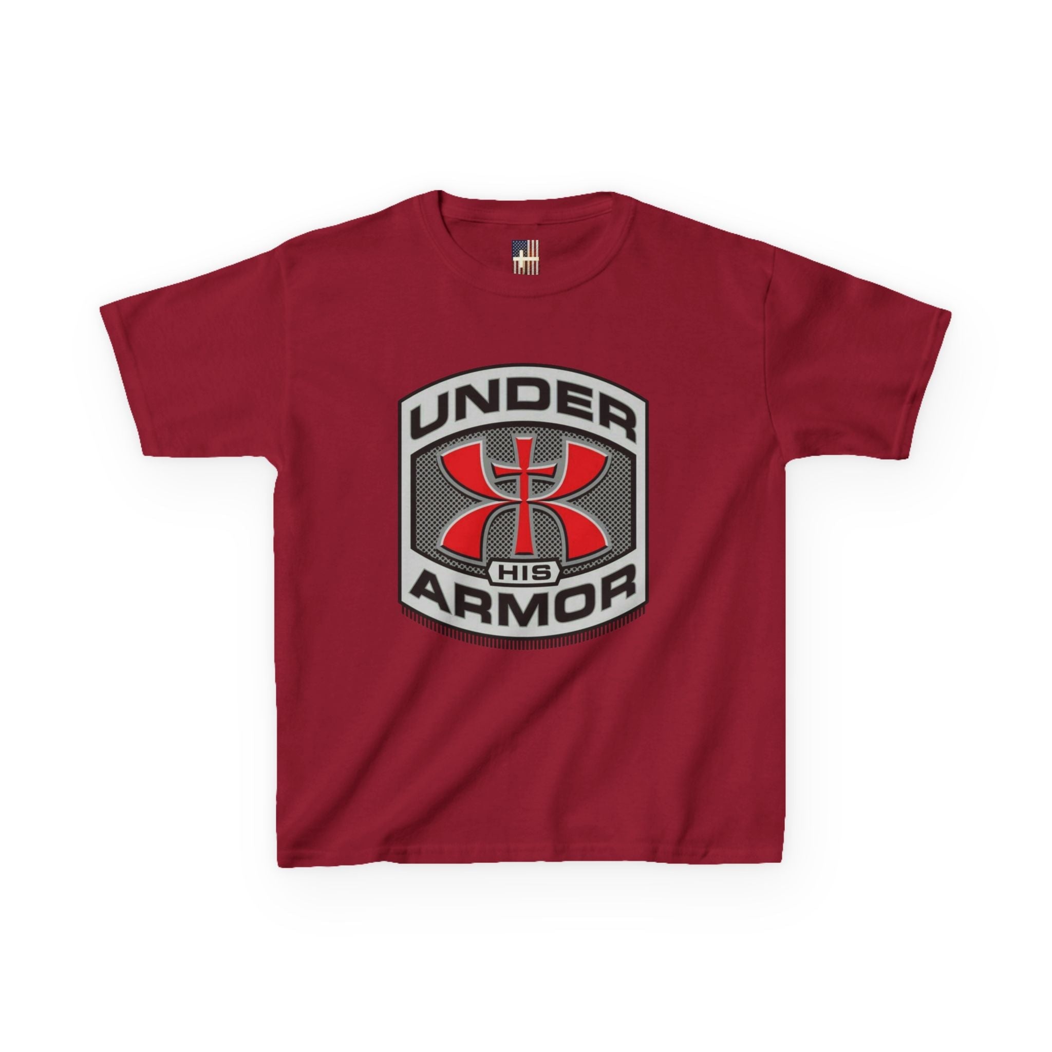 Under HIS Armor Christian T-Shirt — Faith-Inspired Under Armour Style Printify