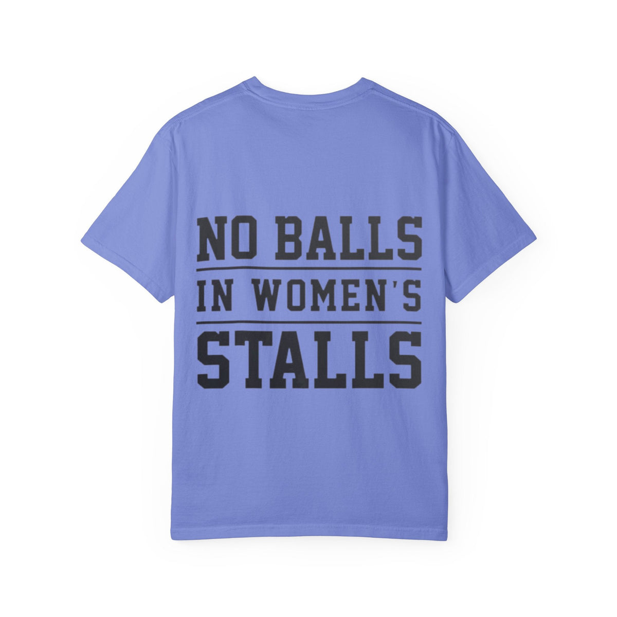 No Balls in Women’s Stalls Graphic Tee — Uplifted Sports Vibe T-Shirt Printify