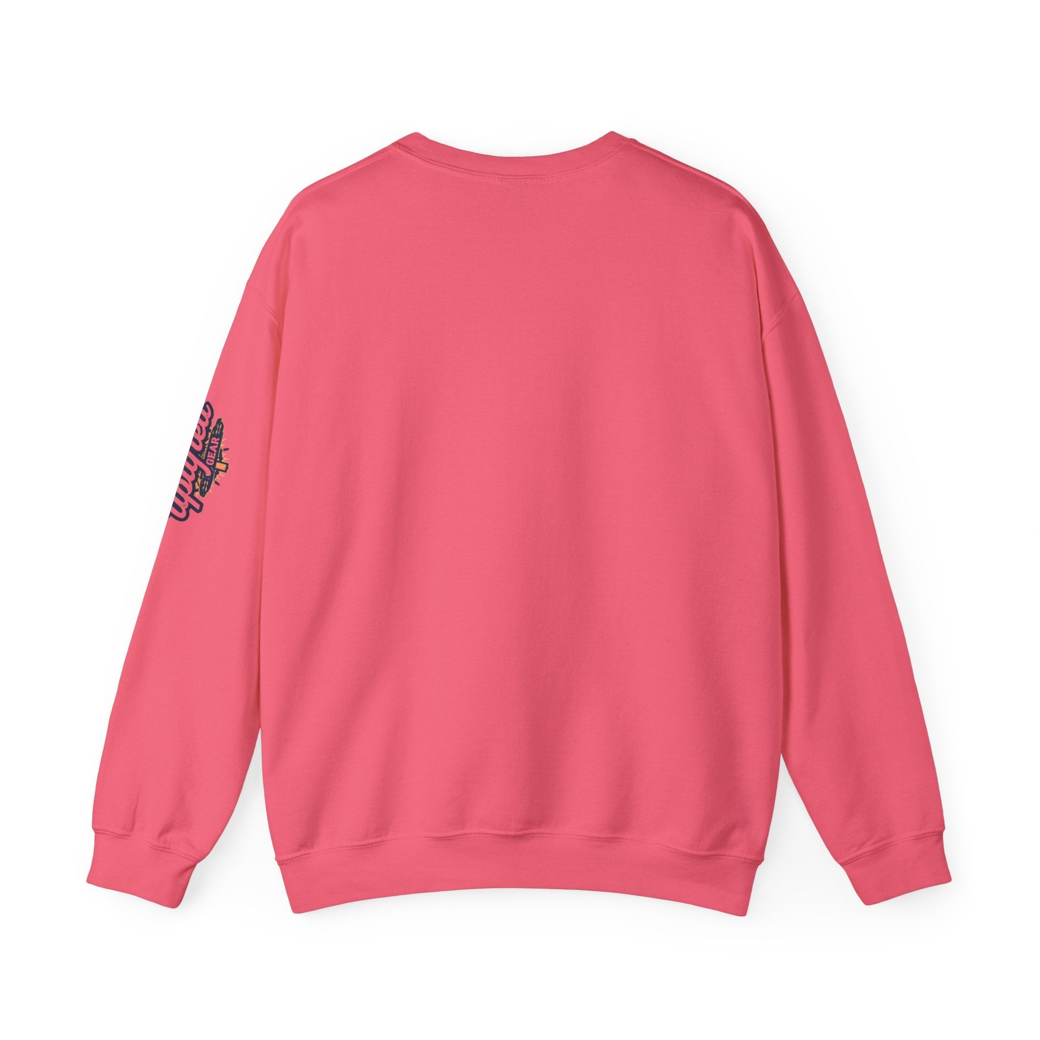 Jesus Saves Sweatshirt – Radiant Cross & Rays of Light Christian Sweatshirt for Eternal Hope & Faith Printify