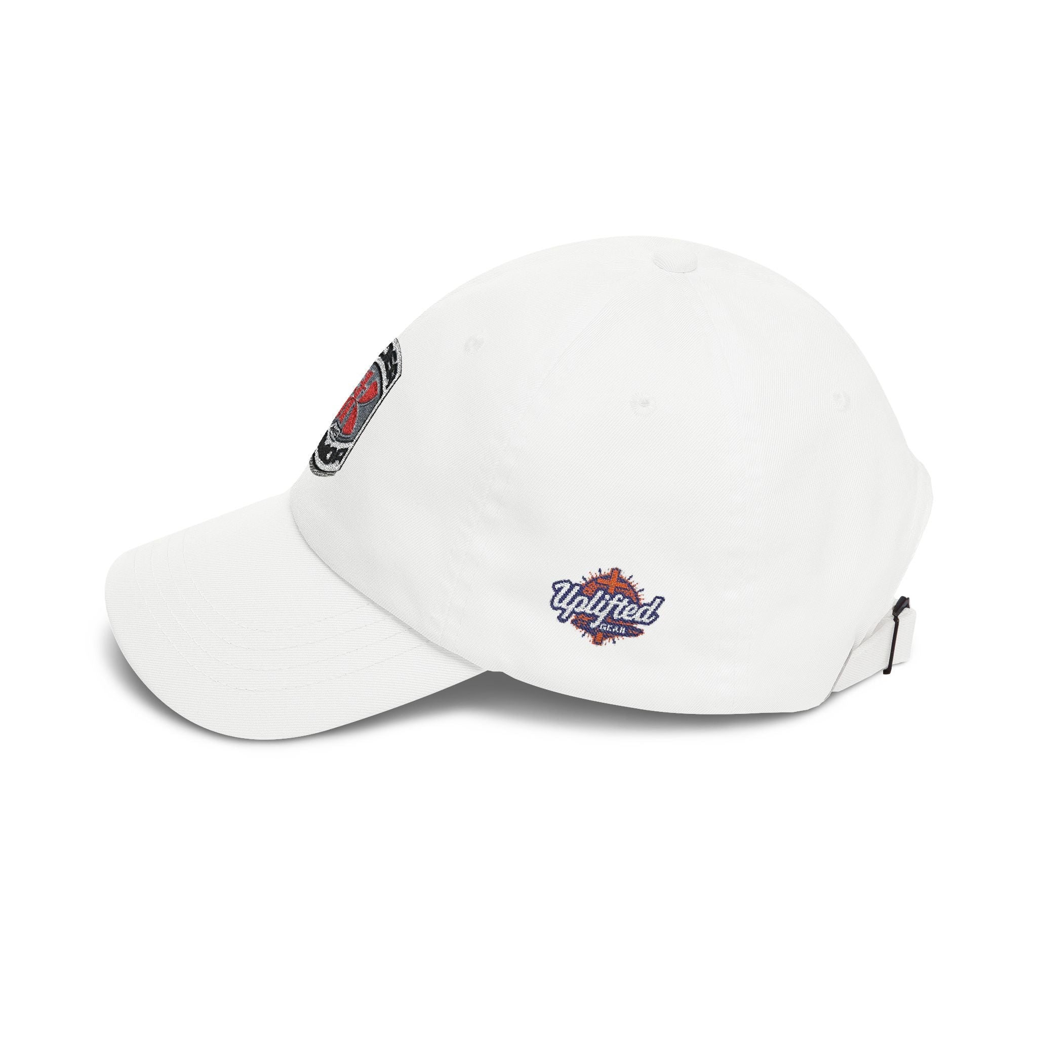 Under Armor Classic Dad Cap - Embroidered White Baseball Hat Printify