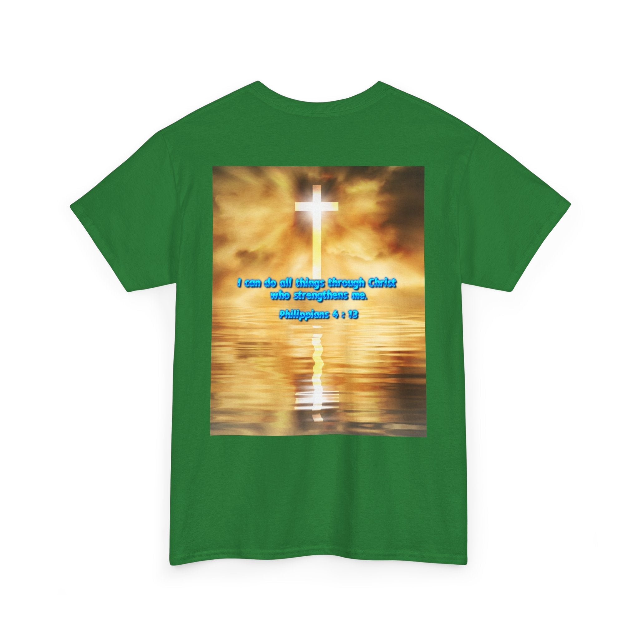 Bible Verse Unisex Tee - Philippians 4 : 13 Printify