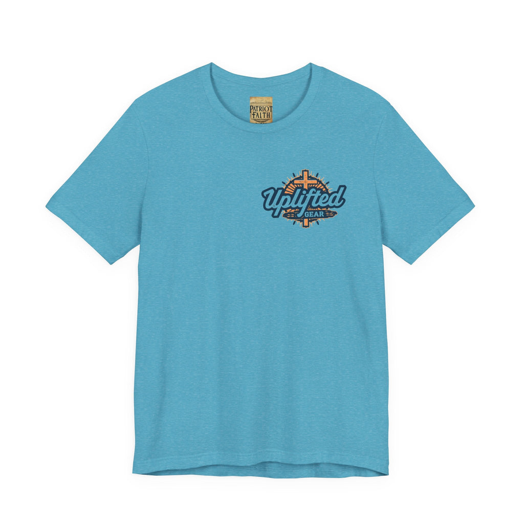 Religious Graphic Tee with Armor Of God Design Unisex Jersey Short Sleeve Tee Printify