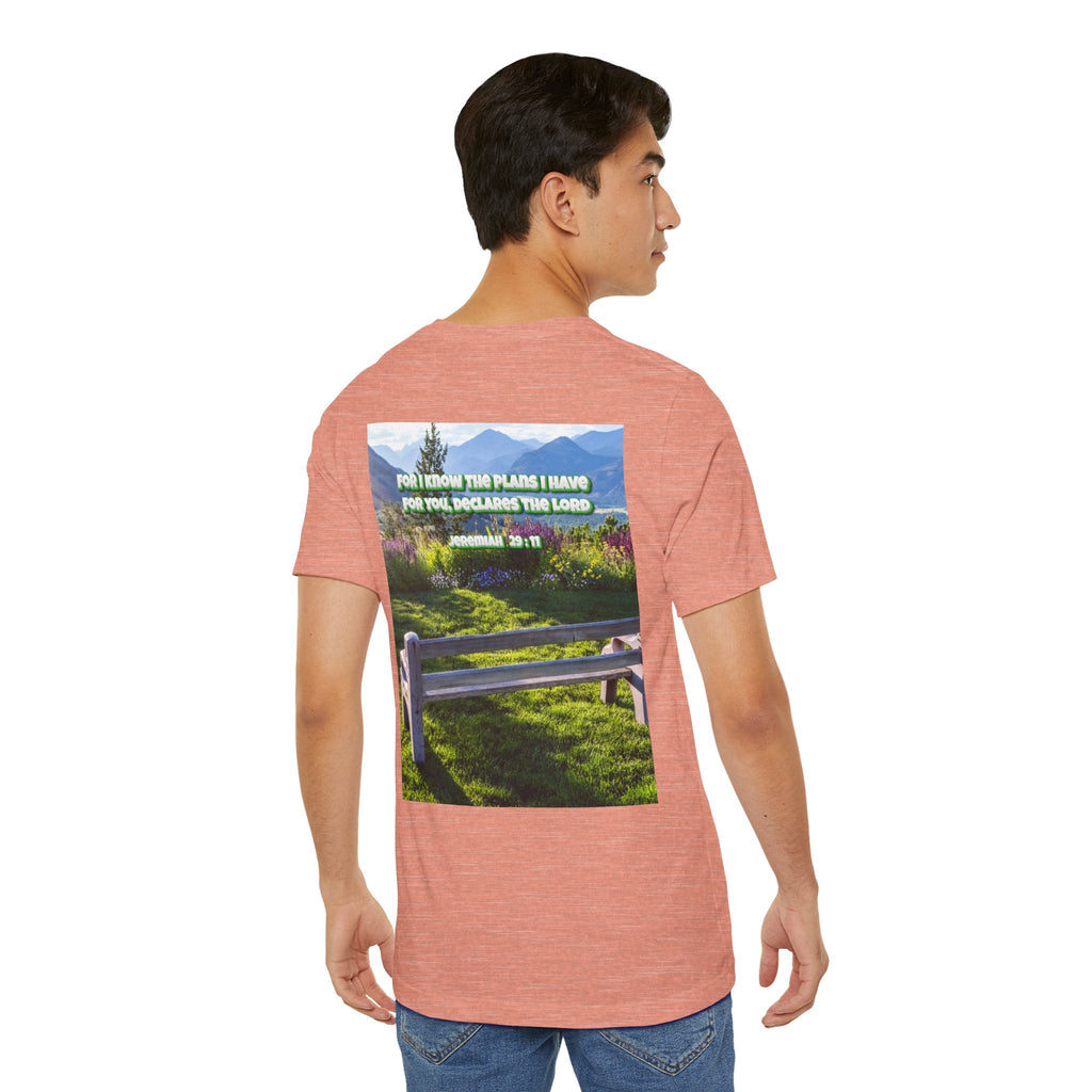 Bible Verse Unisex Tee - Jeremiah 29 : 11 Printify