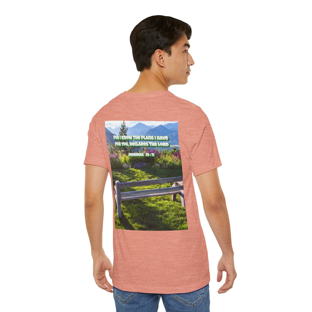 Bible Verse Unisex Tee - Jeremiah 29 : 11 Printify