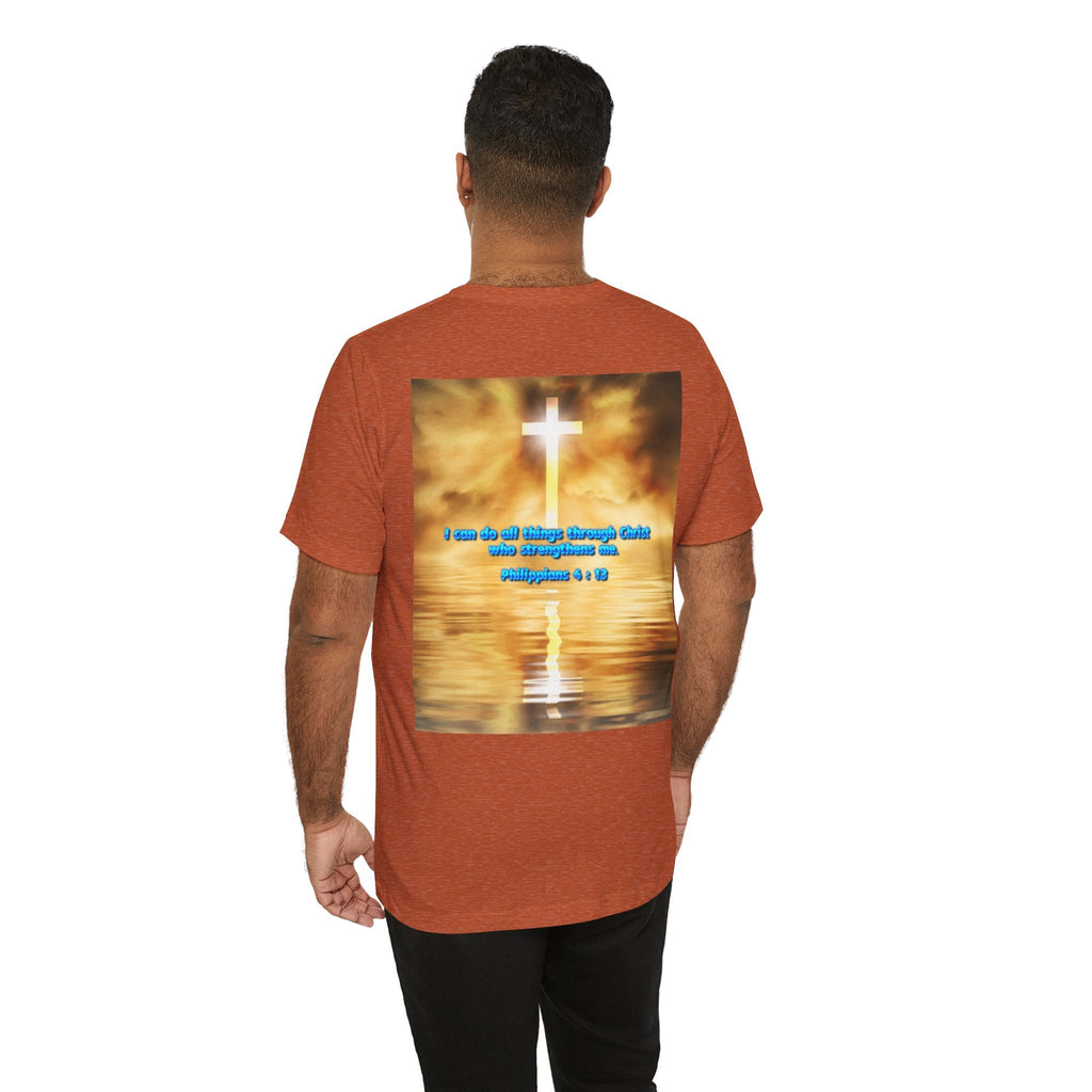 Unisex Tee Bible Verse - Philippians 4 : 13 Printify