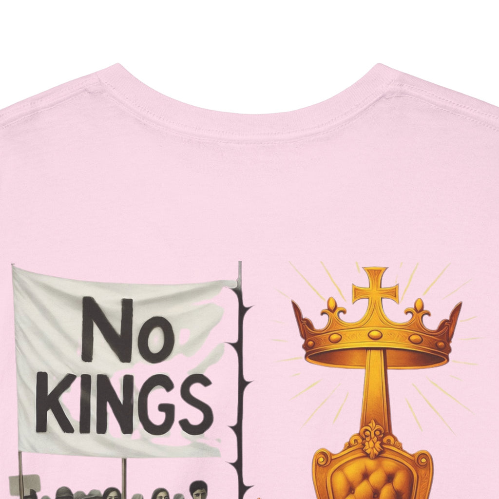 No Kings? Christ is King T-Shirt – Bold Christian Faith Tee for Devoted Believers Printify