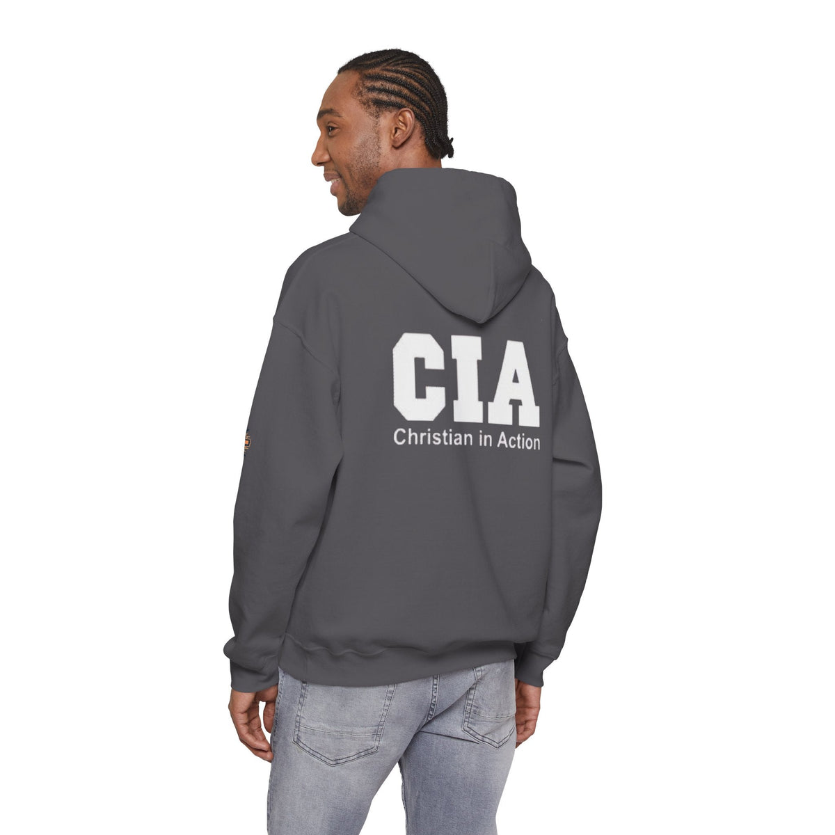 CIA Christian in Action Hoodie - Funny Faith Parody Hoodie - Mission Ready Apparel Printify