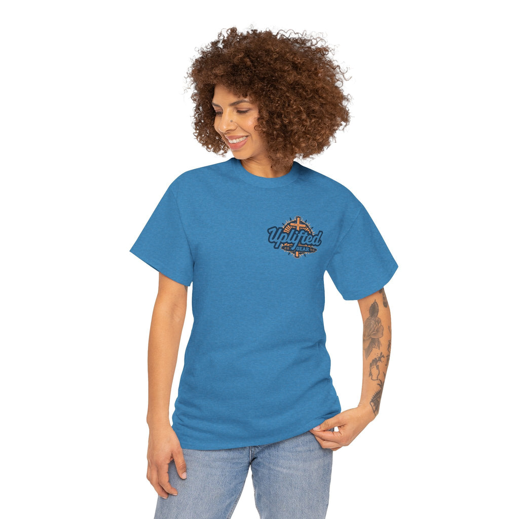 Religious Graphic Armor Of God Design - Unisex Heavy Cotton Tee Printify
